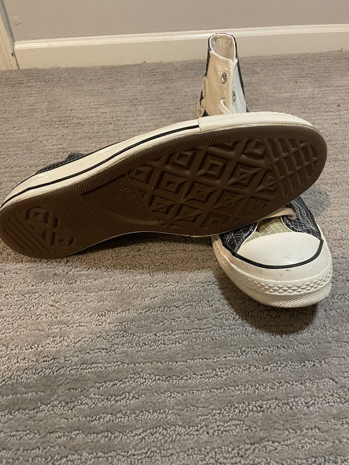 Converse Ripstop Converse High Tops Size US 12 / EU 45 - 3 Thumbnail