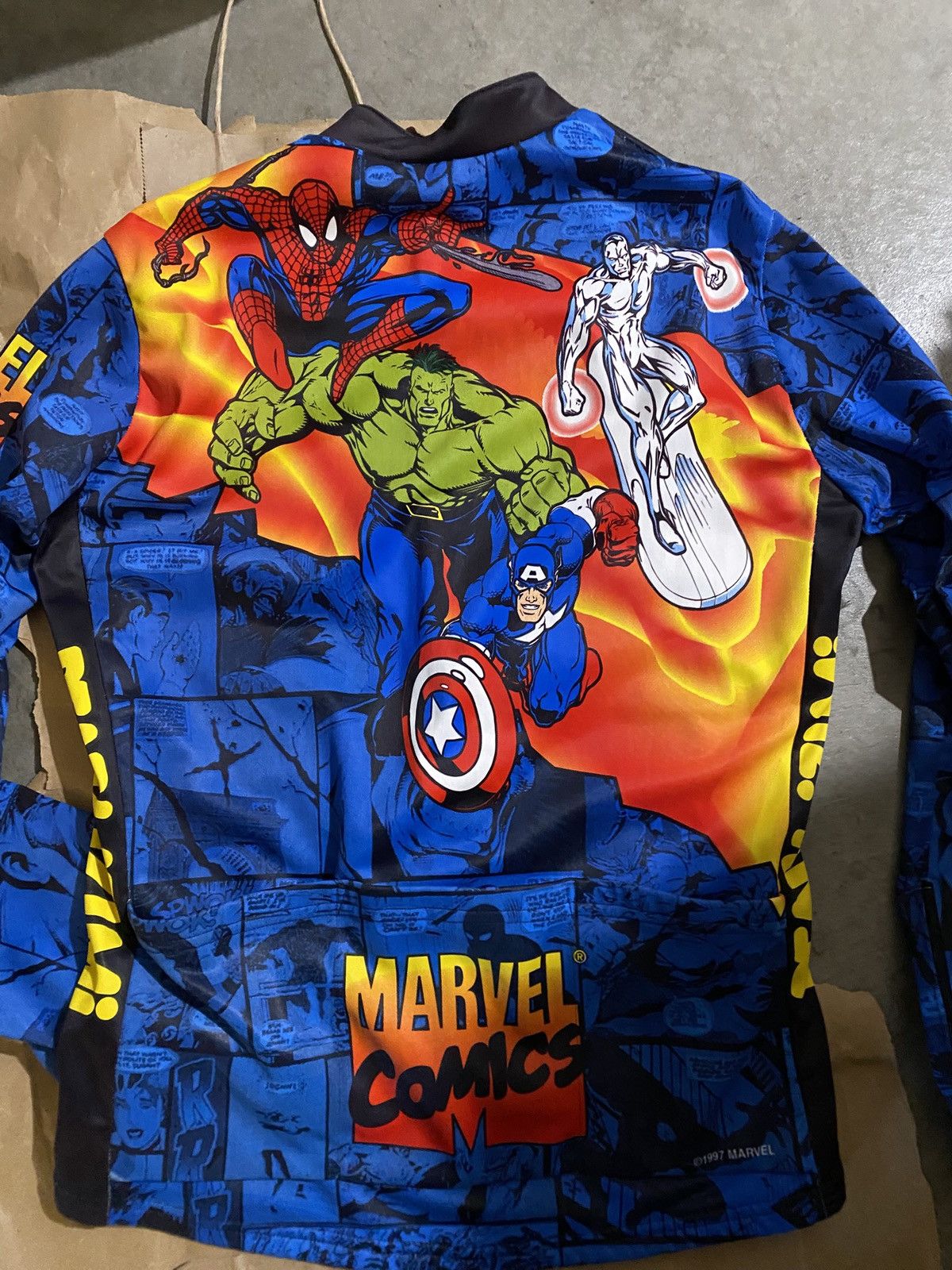 Vintage Vintage Marvel Comics Jacket Rare Size US M / EU 48-50 / 2 - 7 Thumbnail