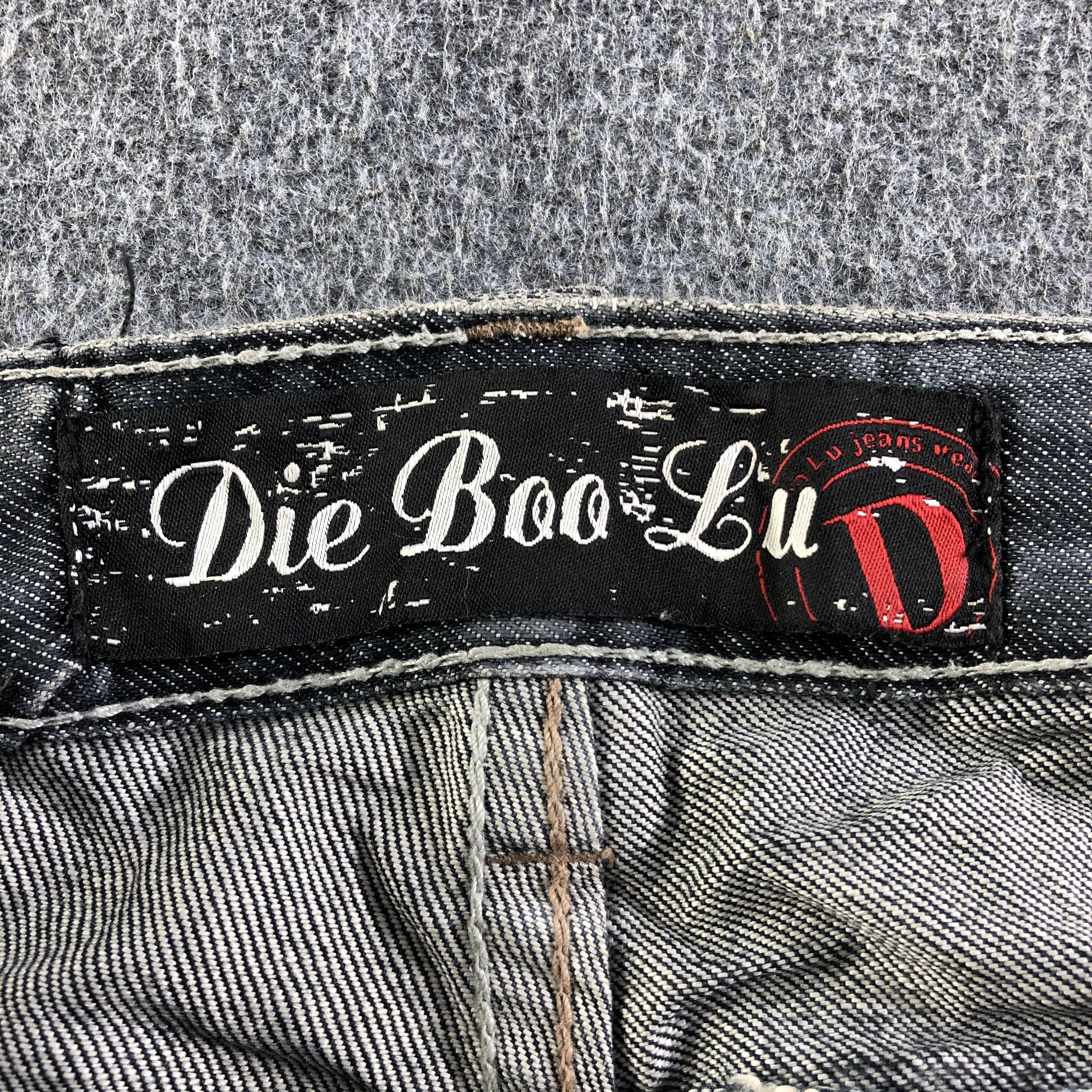 Japanese Brand Vintage Die Boo Lu Jeans-J4544 Size US 34 / EU 50 - 11 Thumbnail