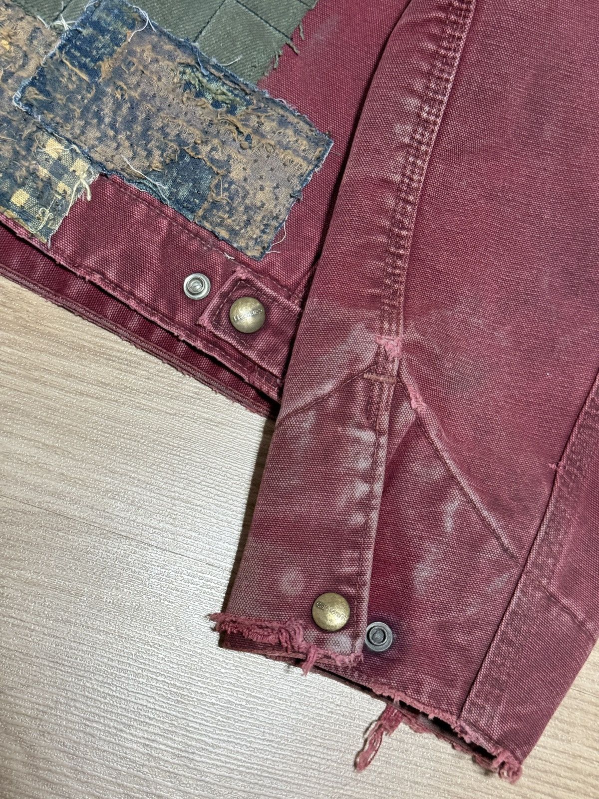 Carhartt Carhartt CRI Detroit Jacket Crimson Red *RARE* Size US L / EU 52-54 / 3 - 13 Thumbnail