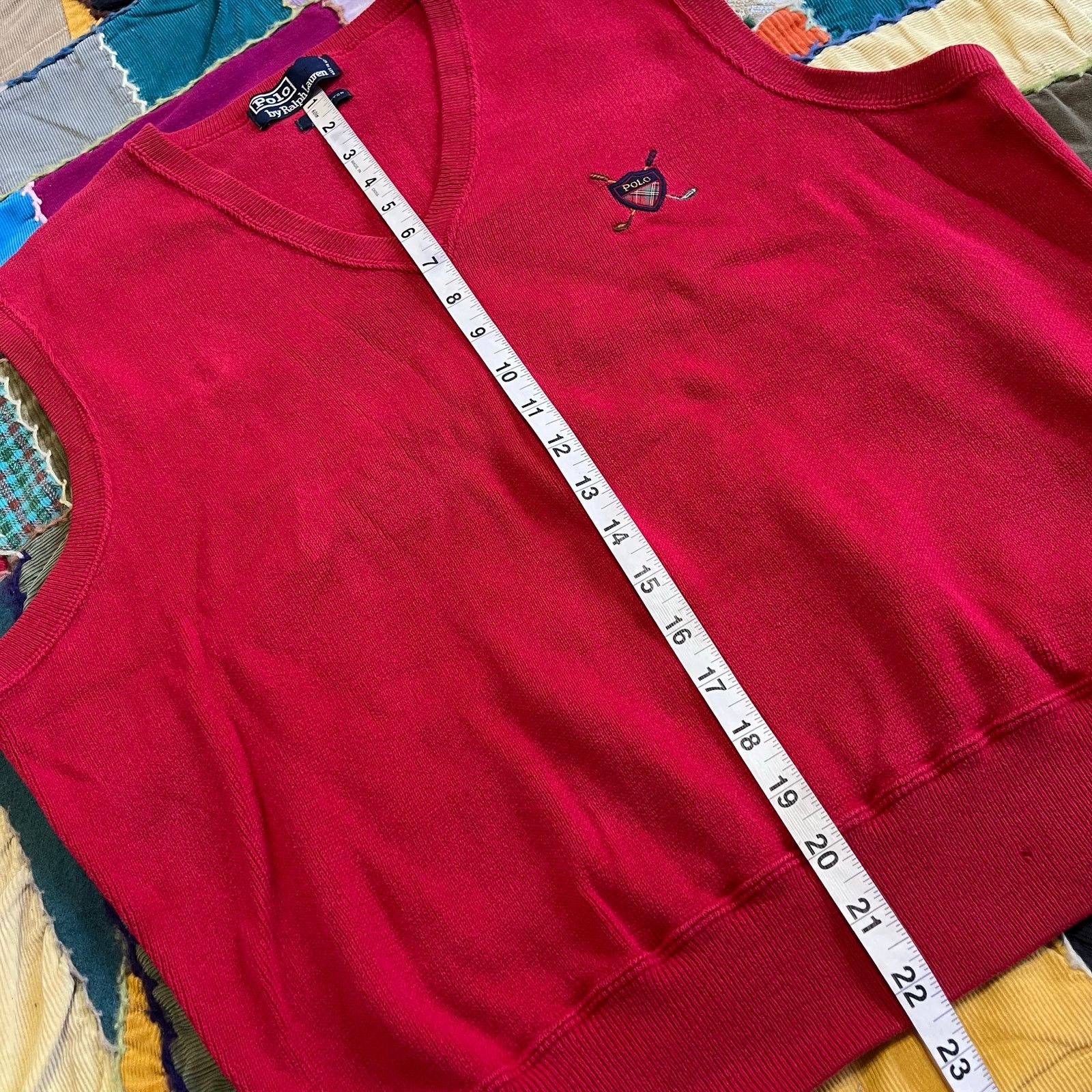 Polo Ralph Lauren Polo Ralph Lauren Red Vest Large Size US L / EU 52-54 / 3 - 5 Thumbnail