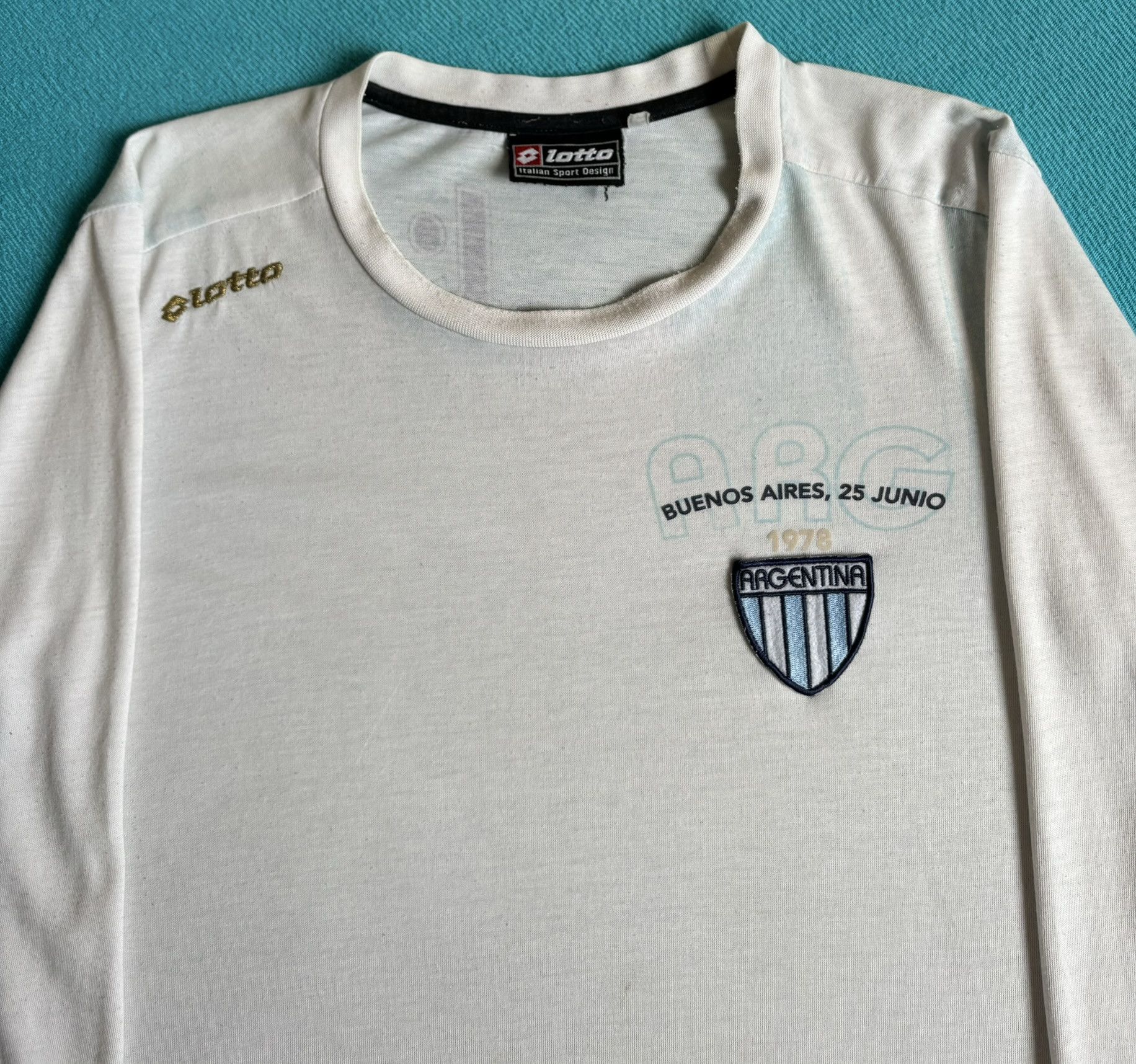 Lotto Sport Argentina 1978 Lotto Jersey Size. M Size US M / EU 48-50 / 2 - 6 Thumbnail