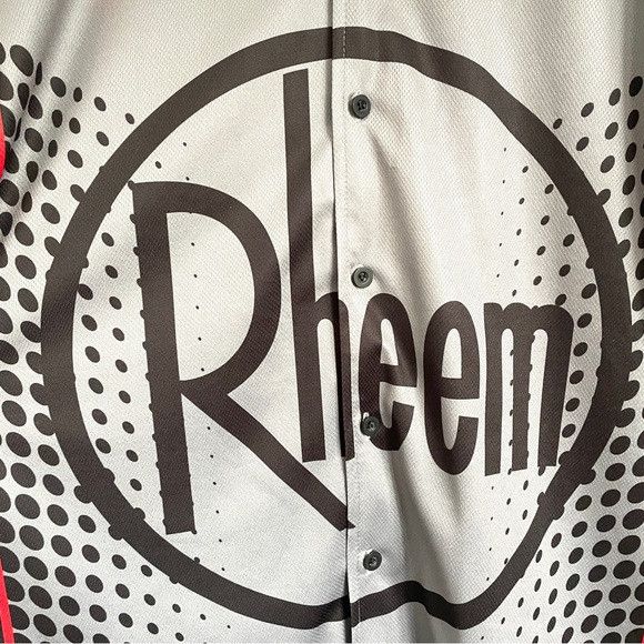 Vintage Vintage NASCAR Rheem Pit Crew Short Sleeve Shirt - XL 🇨🇦 Size US XL / EU 56 / 4 - 4 Thumbnail