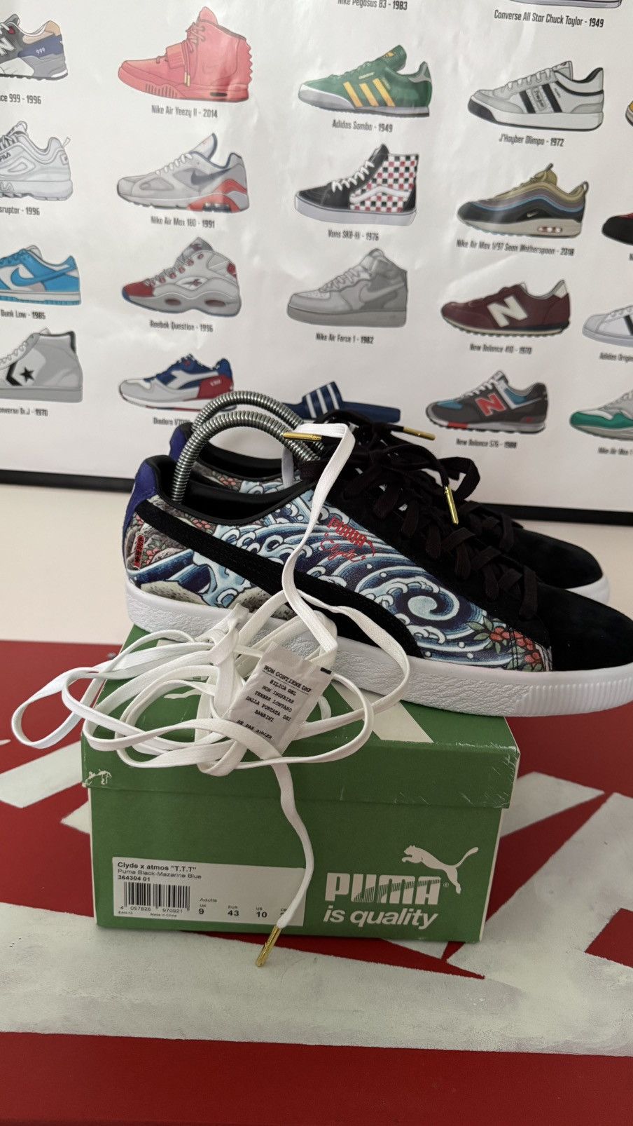 Puma PUMA Atmos x Clyde t.t.t US 10 Size US 10 / EU 43 - 4 Thumbnail