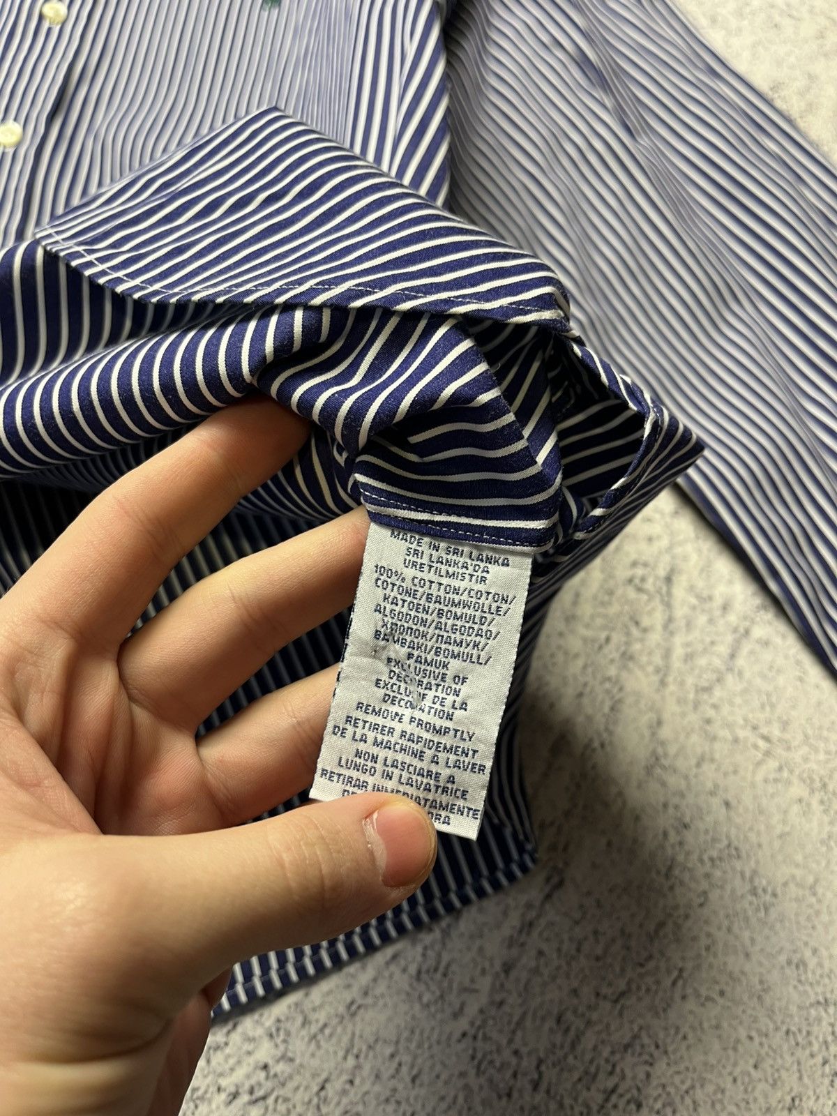 Polo Ralph Lauren Vintage POLO RALPH LAUREN Button Up Shirt rare 90s Size US M / EU 48-50 / 2 - 14 Thumbnail