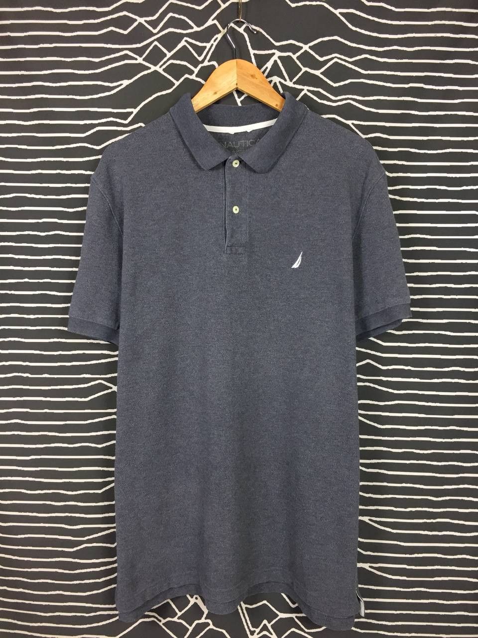 Nautica × Vintage Vtg Nautica Classic Fit Casual Essential Polo Tee Size US XL / EU 56 / 4 - 2 Thumbnail