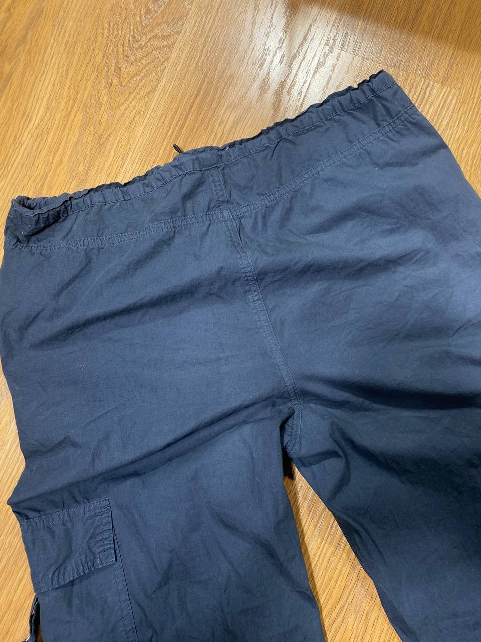 Jean Cargo Utility Multi Pocket Baggy Blue Denim Jeans Size US 34 / EU 50 - 6 Thumbnail