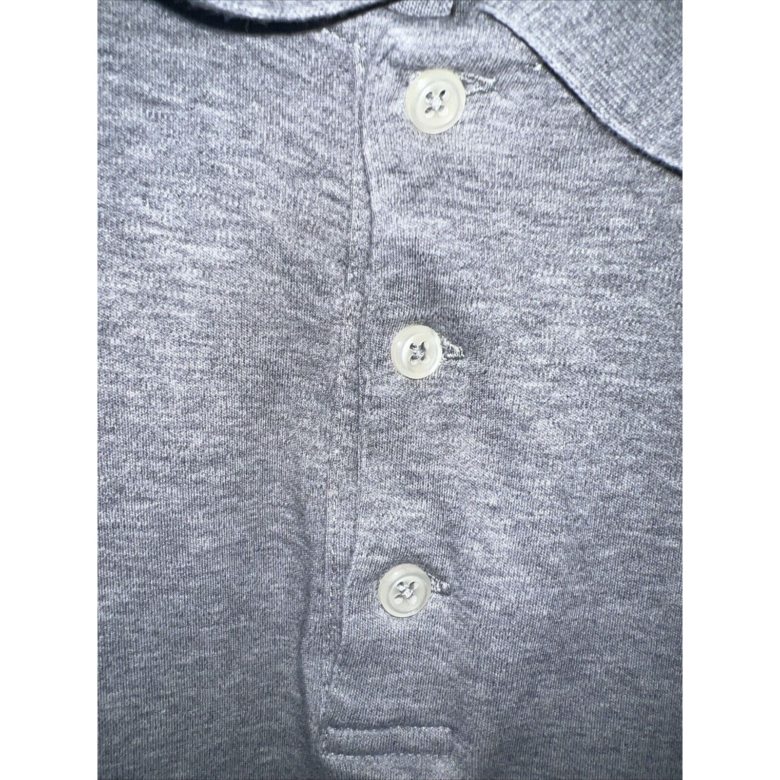 Polo Ralph Lauren Ralph Lauren Polo Shirt Short Sleeve Mens Large Heather Grey Size US L / EU 52-54 / 3 - 4 Thumbnail
