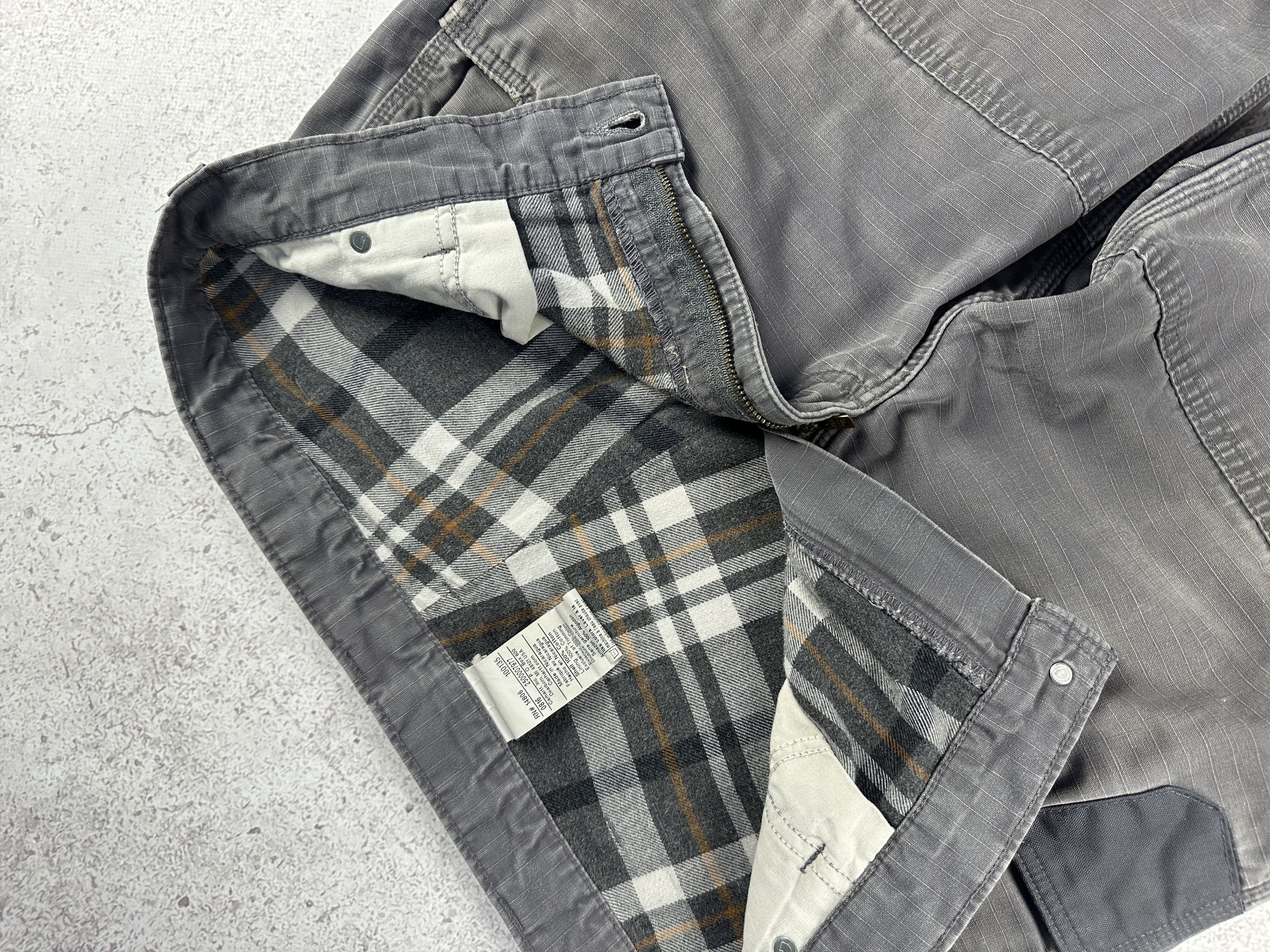 Carhartt × Vintage Carhartt Distressed Work Faded Cargo Pants Size US 36 / EU 52 - 12 Thumbnail