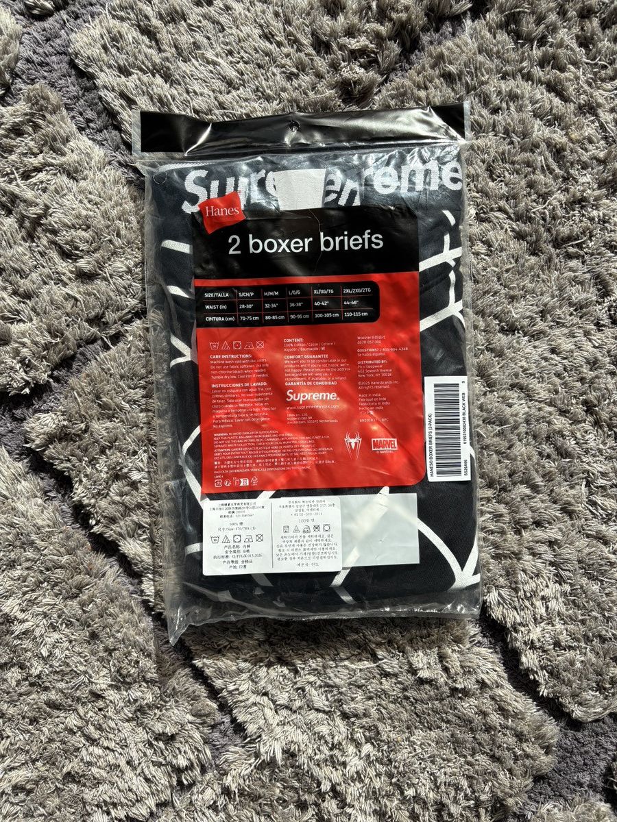 Supreme Supreme Spider-Man Boxers Size S Size 30 - 2 Thumbnail