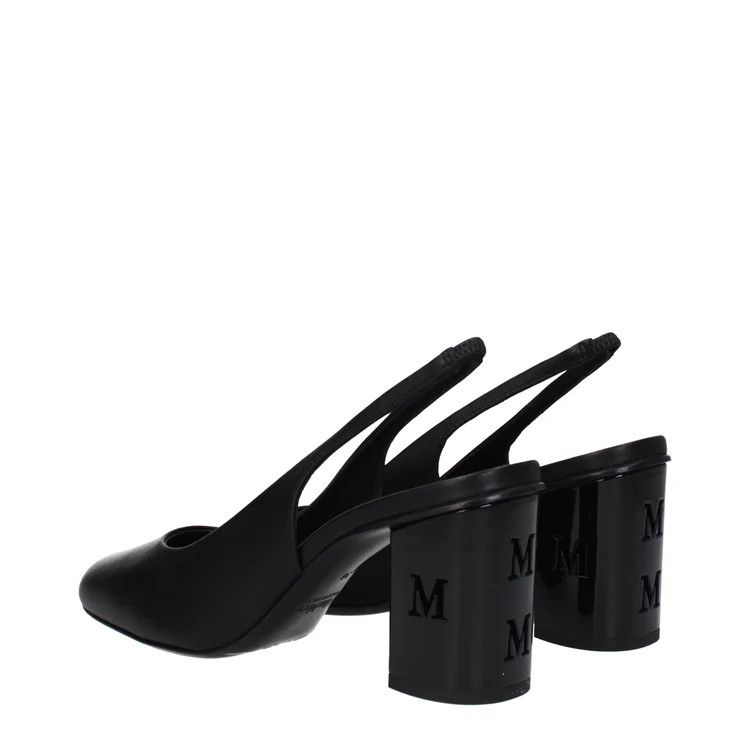 Max Mara ob1o1e1124 Leather Sandals in Black Size US 9 / IT 39 - 4 Thumbnail