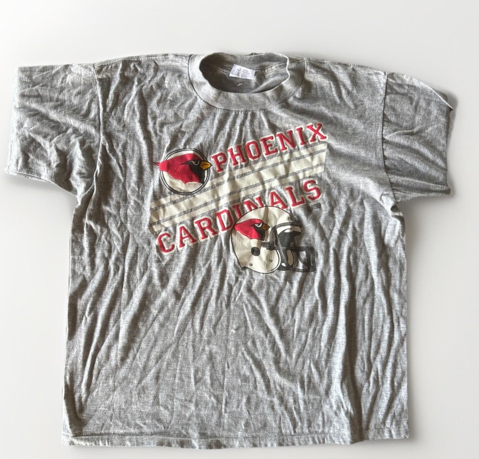 Salem Sportswear Vintage 1990’s Sportswear NFL Phoenix Cardinals shirt XL Size ONE SIZE - 1 Thumbnail