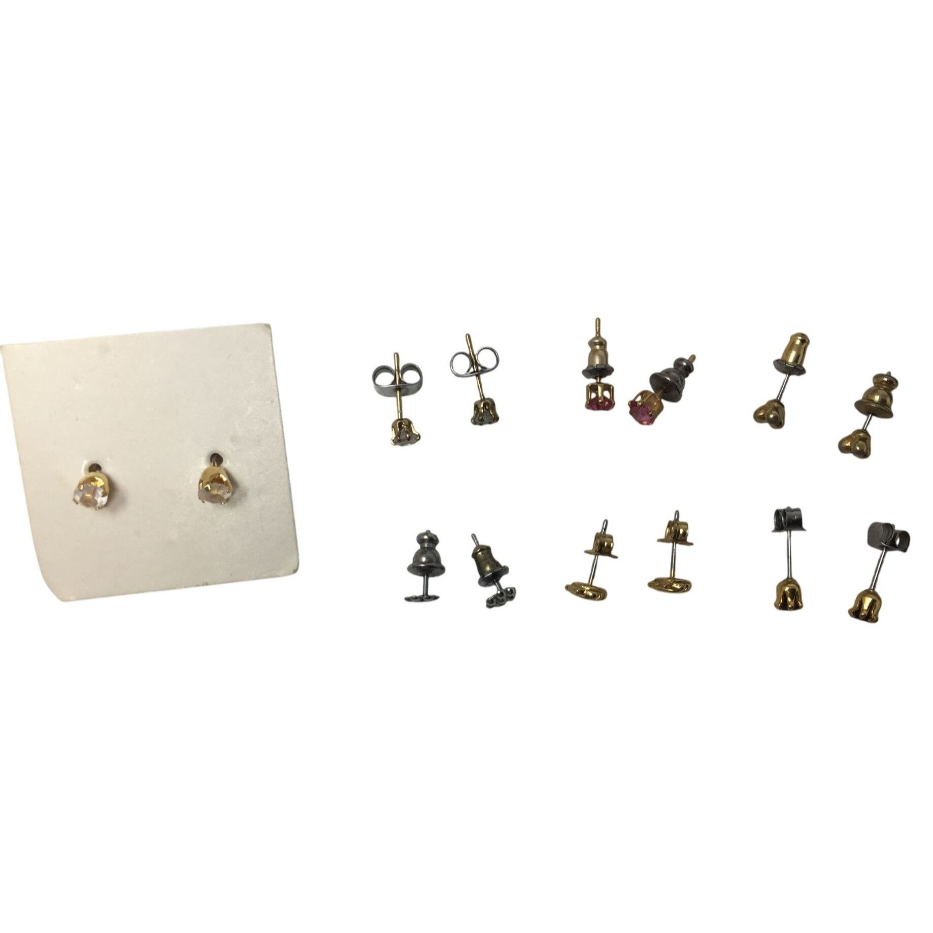 Other 7 Pairs of Women's/Girl's Stud Earrings Size ONE SIZE - 3 Thumbnail