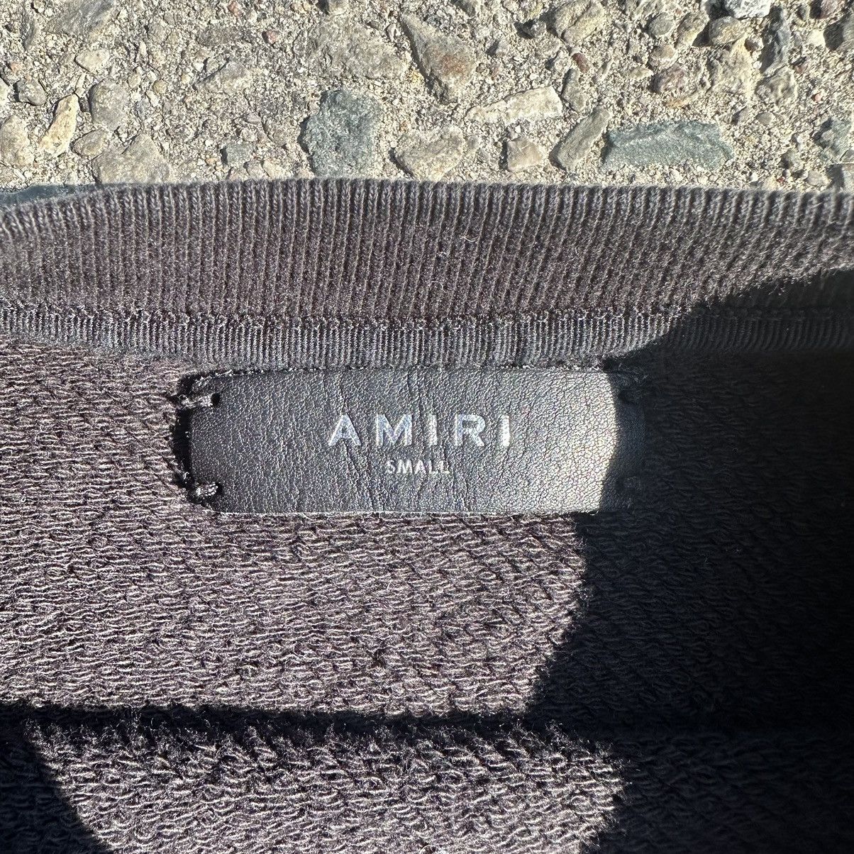 Amiri Amiri Big Logo Crewneck Size US S / EU 44-46 / 1 - 8 Thumbnail