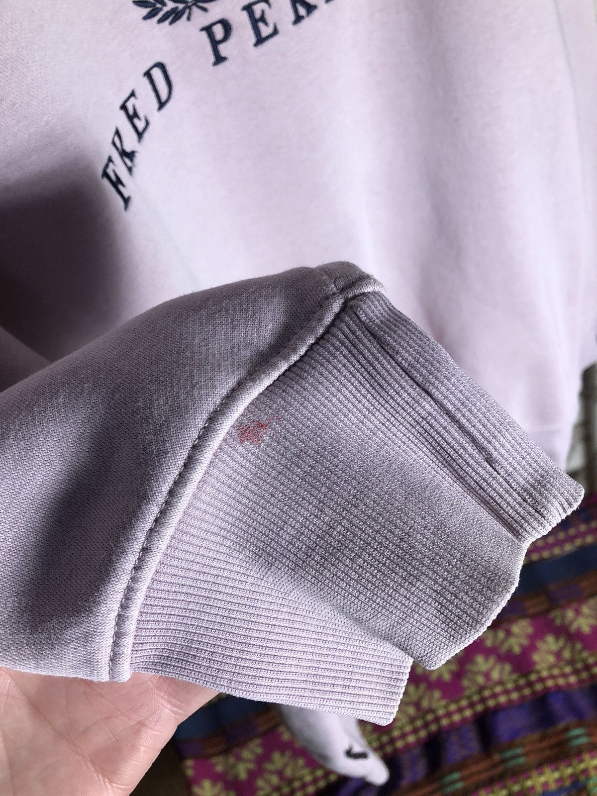 Fred Perry × Vintage VERY RARE FRED PERRY BIG LOGO CASUAL SWEATSHIRT DESIGNER 90s Size US XL / EU 56 / 4 - 6 Thumbnail
