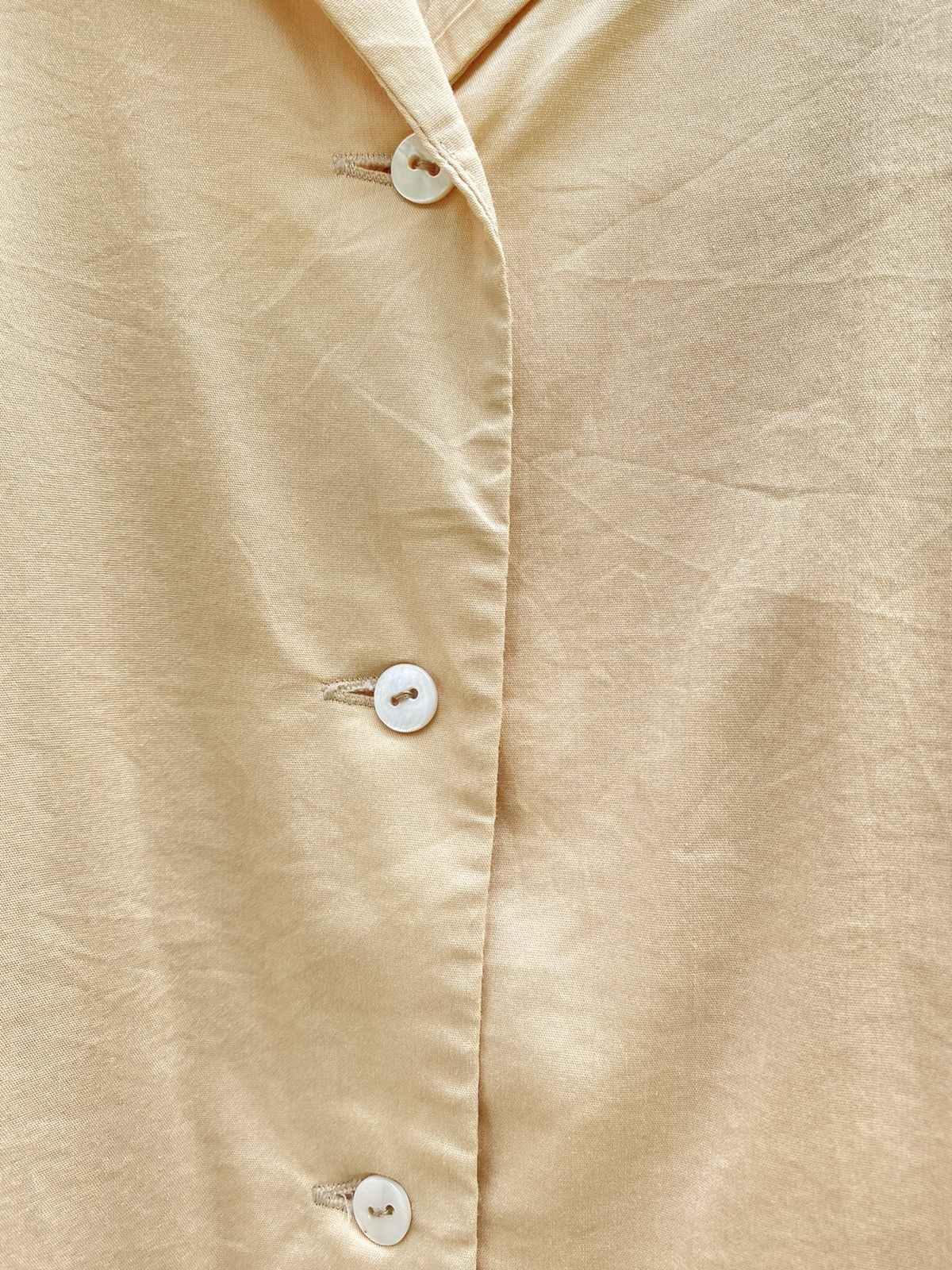 Jil Sander JILSANDER beige blouse shirt Size M / US 6-8 / IT 42-44 - 9 Thumbnail