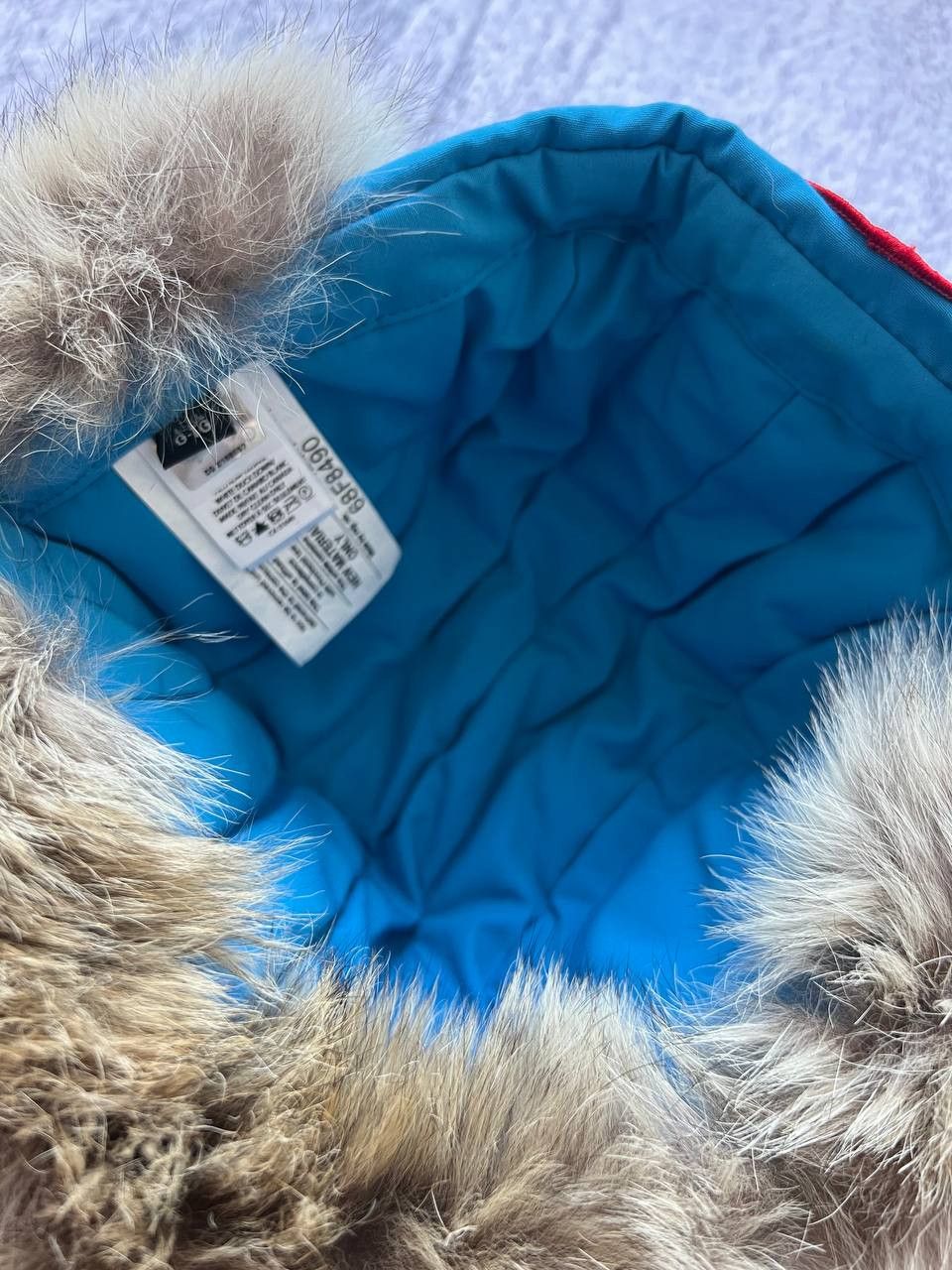 Canada Goose NEW CANADA GOOSE AVIATOR HAT FUR L/XL Size 34 - 11 Thumbnail