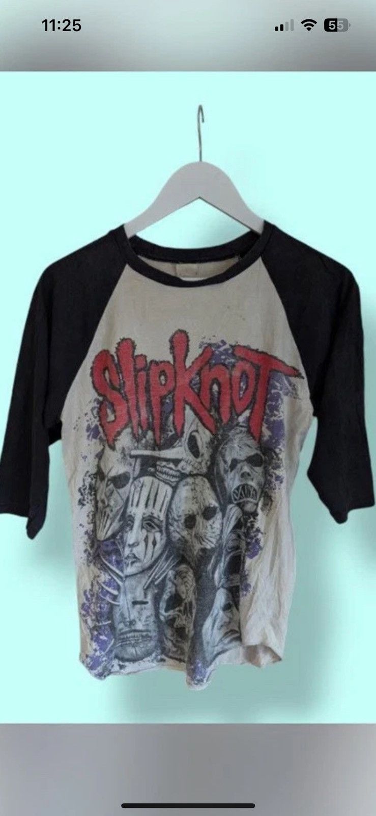 Vintage Rare Vintage slipknot raglan medium Size US M / EU 48-50 / 2 - 2 Thumbnail