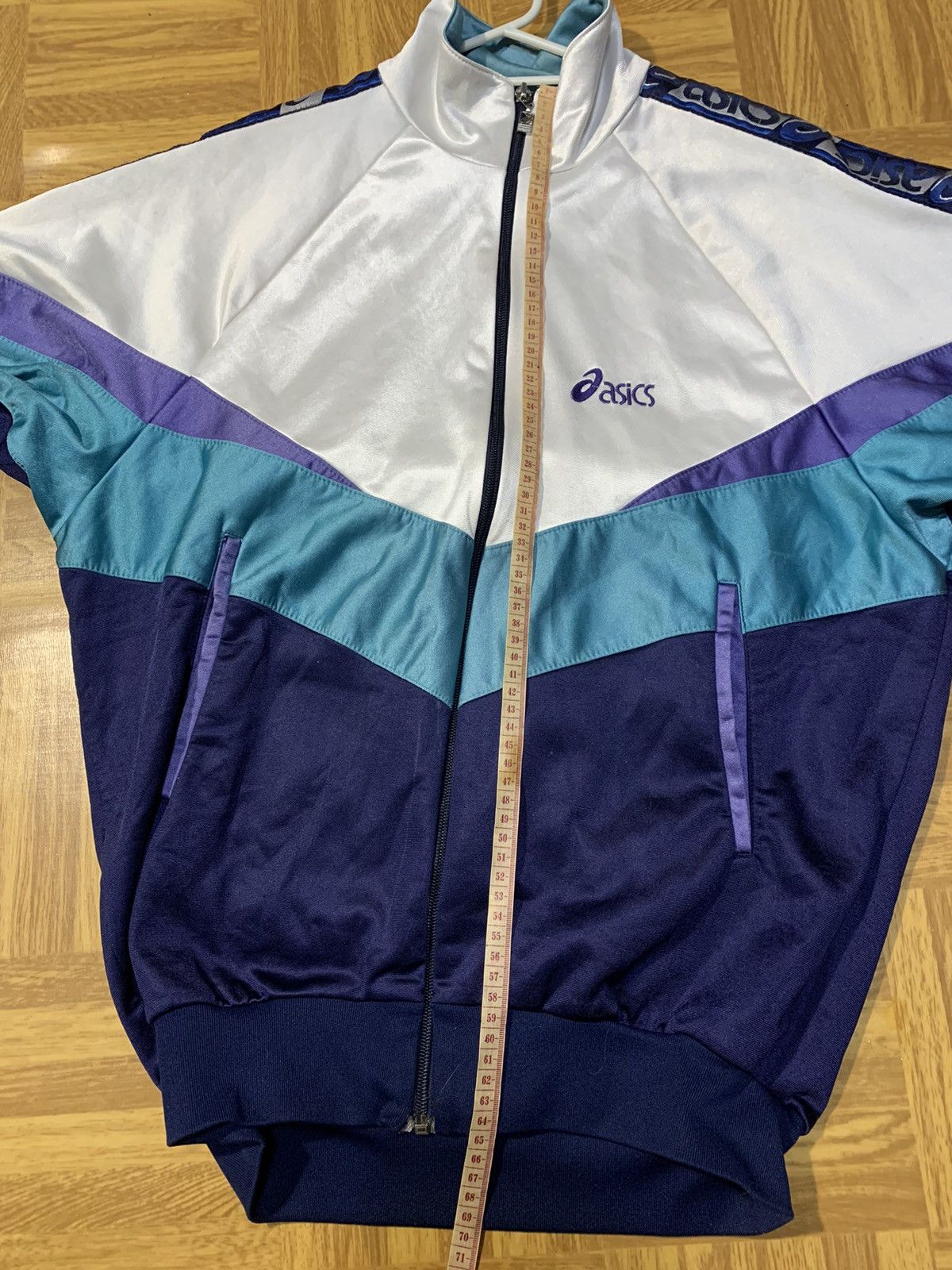 Asics × Japanese Brand Vintage ASICS Track Jacket Men Size S/M Size US M / EU 48-50 / 2 - 15 Thumbnail