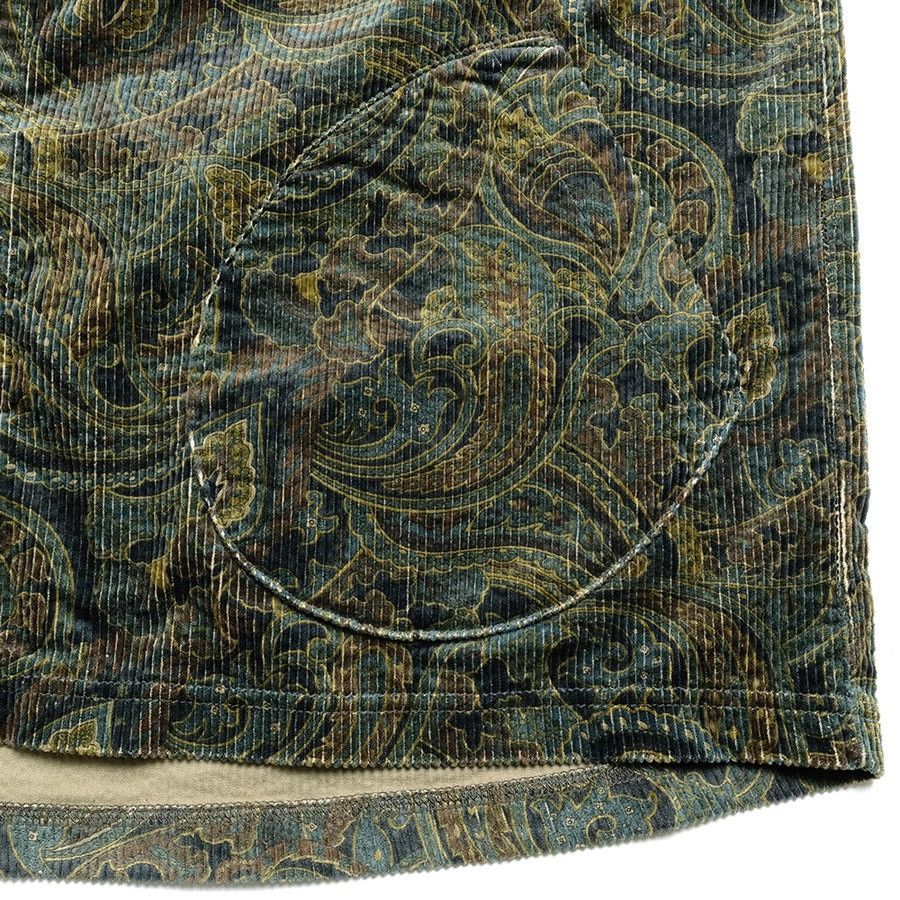 Remi Relief Remi Relief Paisley Corduroy VNeck Cardigan jpn fashion week Size US M / EU 48-50 / 2 - 8 Thumbnail