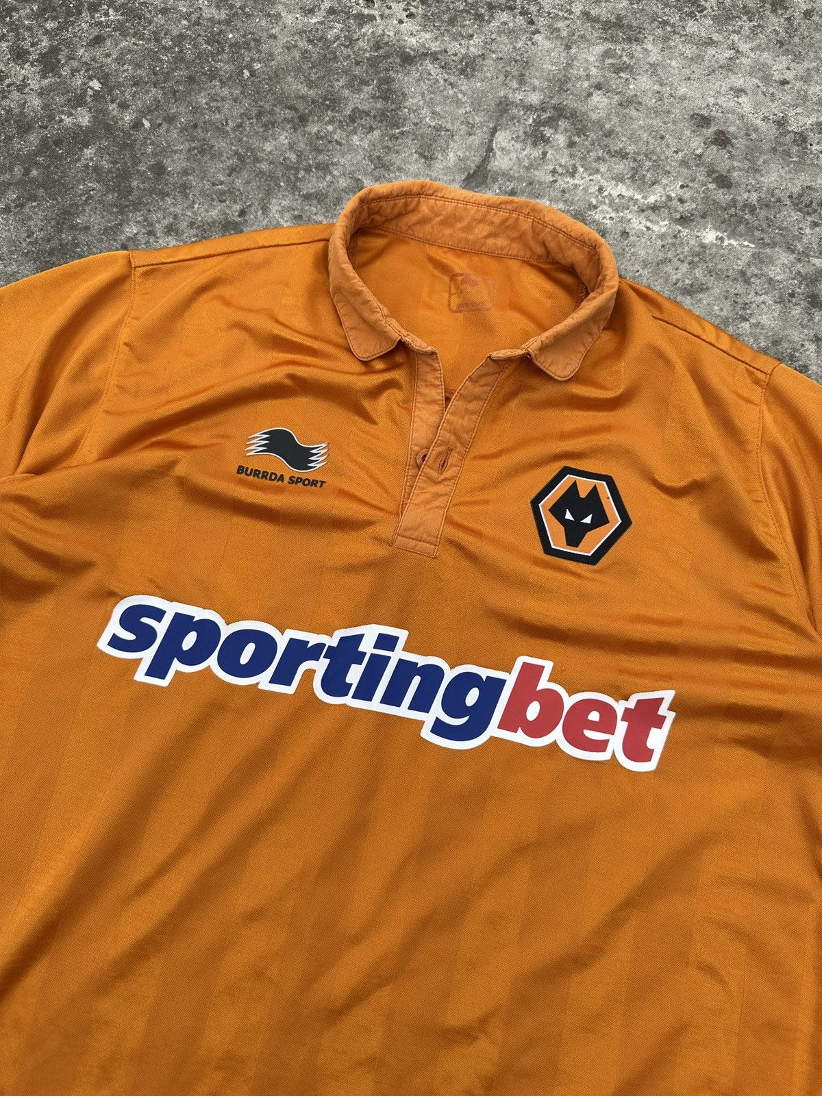 Vintage Vintage Burrda Sport Woverlhampton Soccer Jersey Rare S Size US S / EU 44-46 / 1 - 2 Thumbnail