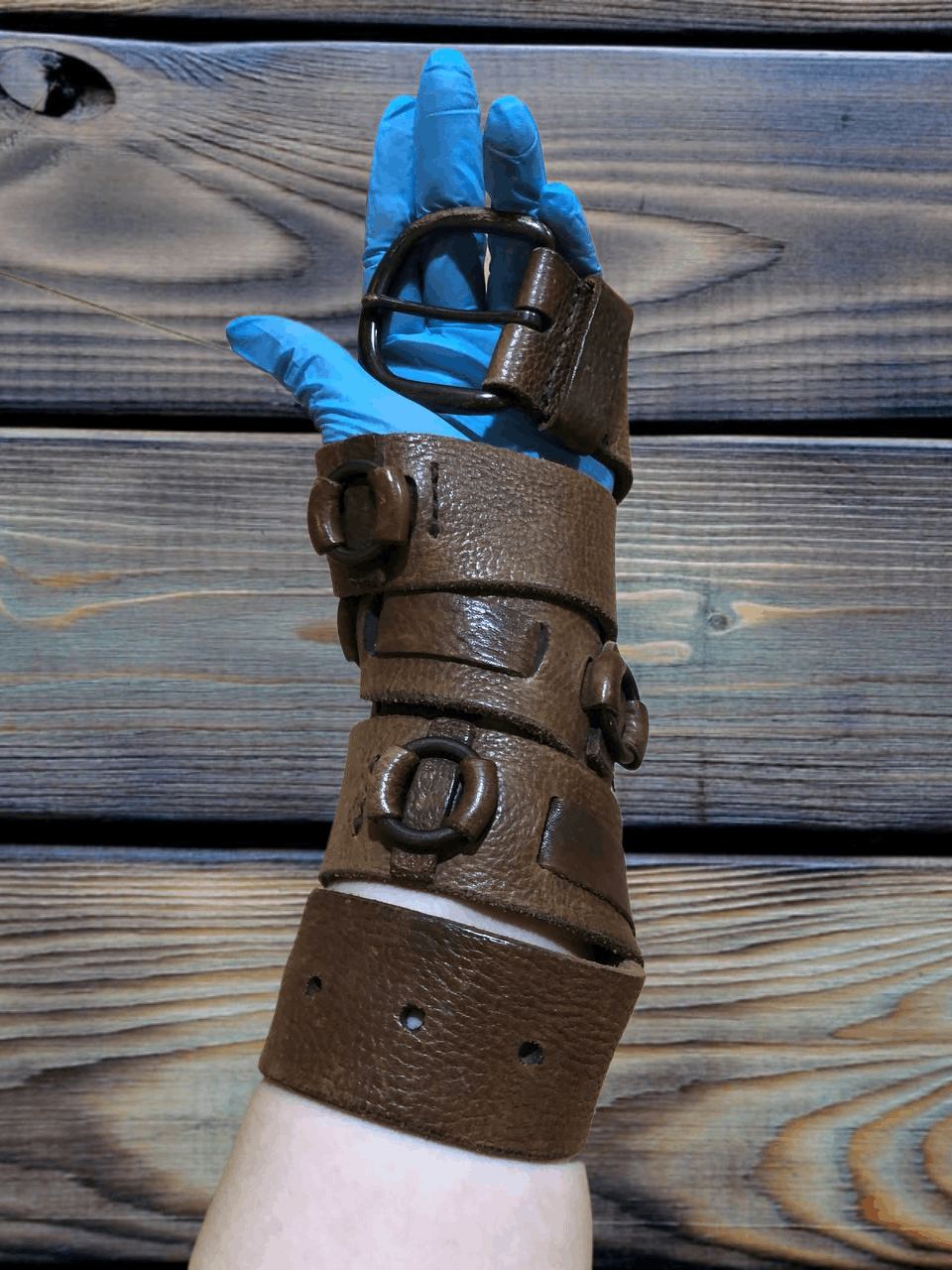 Polo Ralph Lauren Vtg Ralph Lauren Polo Jeans Company Brown Leather Belt Size ONE SIZE - 1 Thumbnail