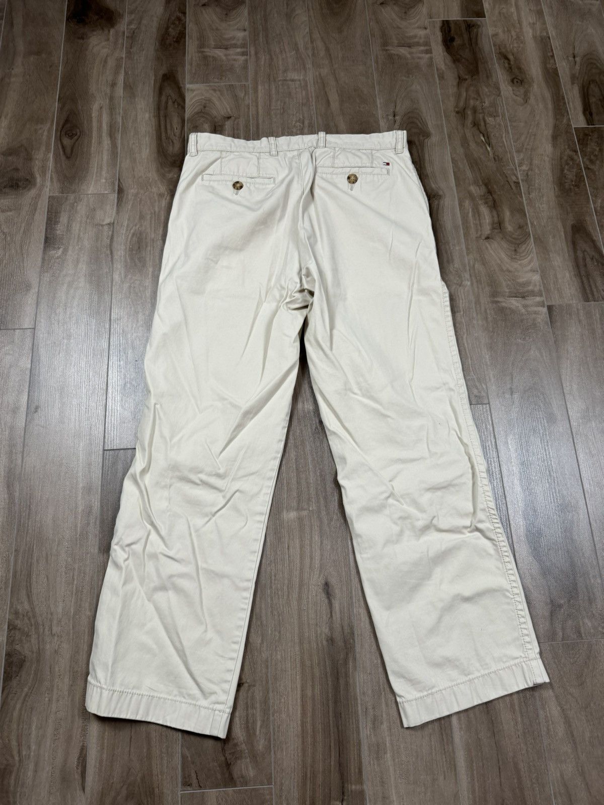 Tommy Hilfiger Tommy Beige Trousers Size US 33 - 2 Thumbnail