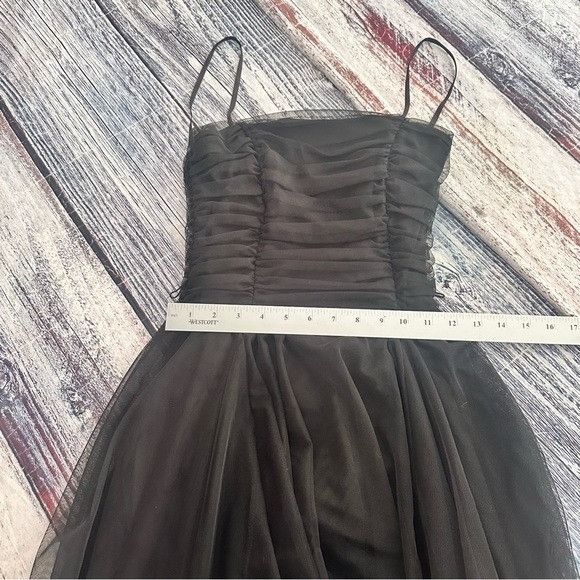 Other Vintage B. Smart Whimsical Black and Pink Asymmetrical Hem D Size S / US 4 / IT 40 - 10 Thumbnail