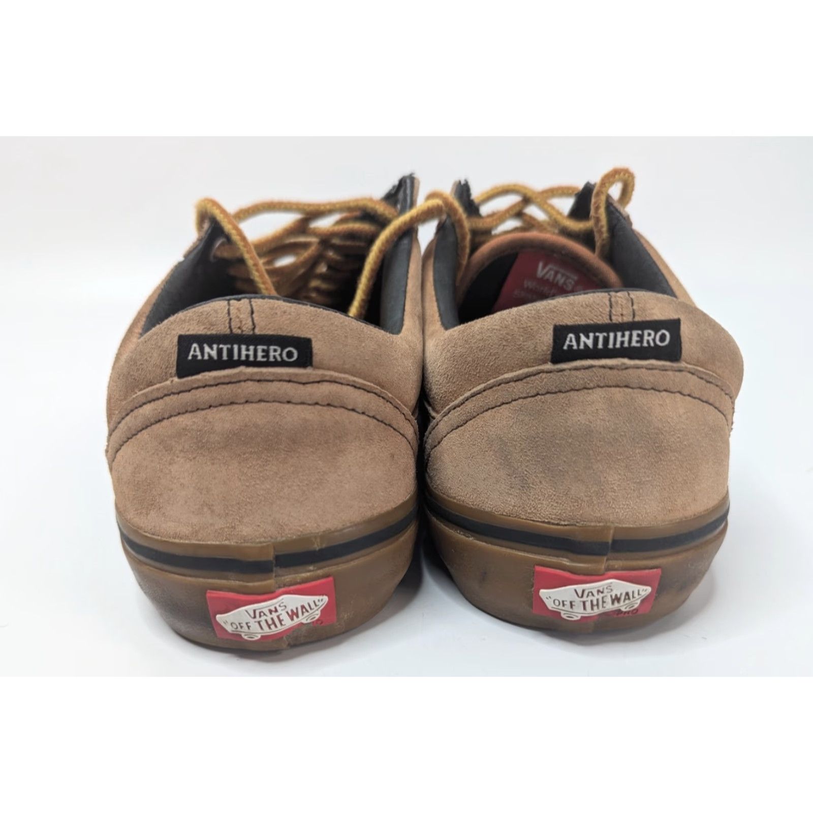 Vans Vans x Anti Hero Cardiel Old Skool Pro Men 9.5 Brown Camel Ultracush Skater Shoe Size US 10 / EU 43 - 4 Thumbnail