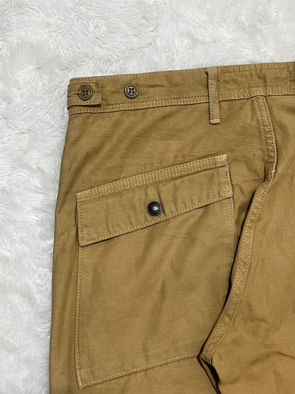 Other Spellbound Domingo Japan Utility Cargo Workwear Pants Beige Size US 30 / EU 46 - 11 Thumbnail