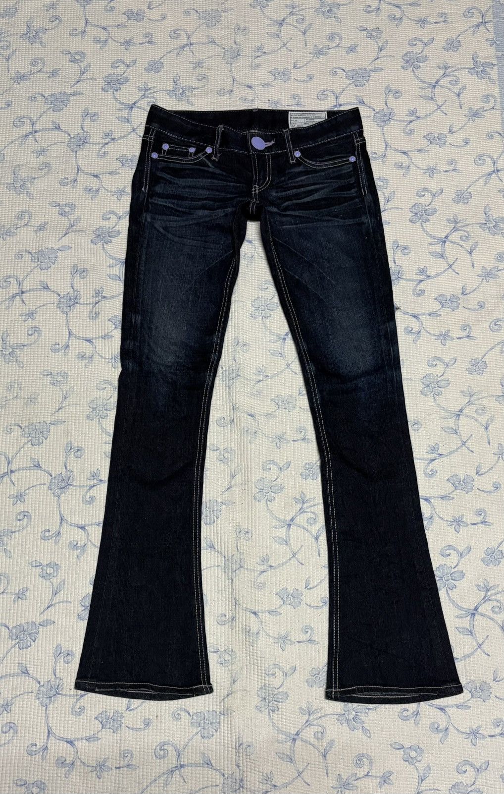 SLY Japanese SLY Glamour Guarented Streetwear Flared Denim Size US 30 / EU 46 - 1 Thumbnail