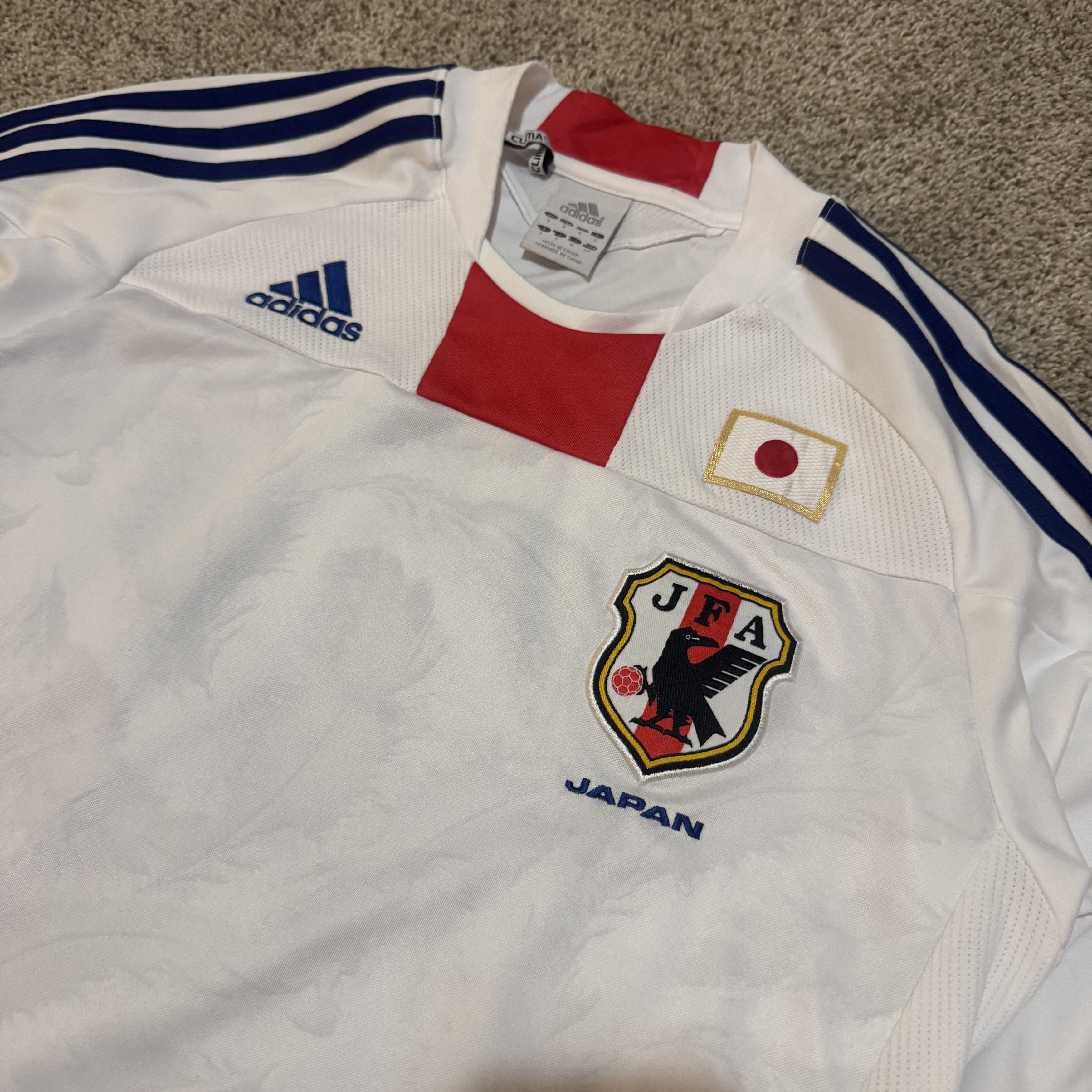 Adidas Vintage Japan Adidas Soccer Jersey Size US S / EU 44-46 / 1 - 2 Thumbnail