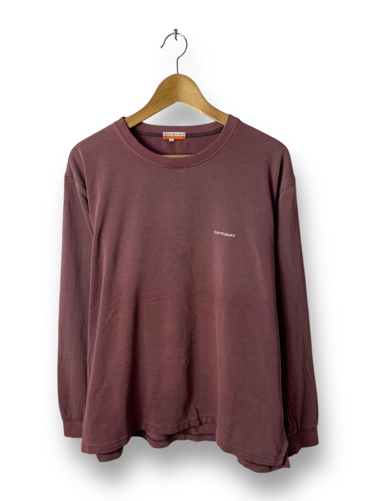 🔥 Vintage Castelbajac Sport Distressed Longsleeves Tee