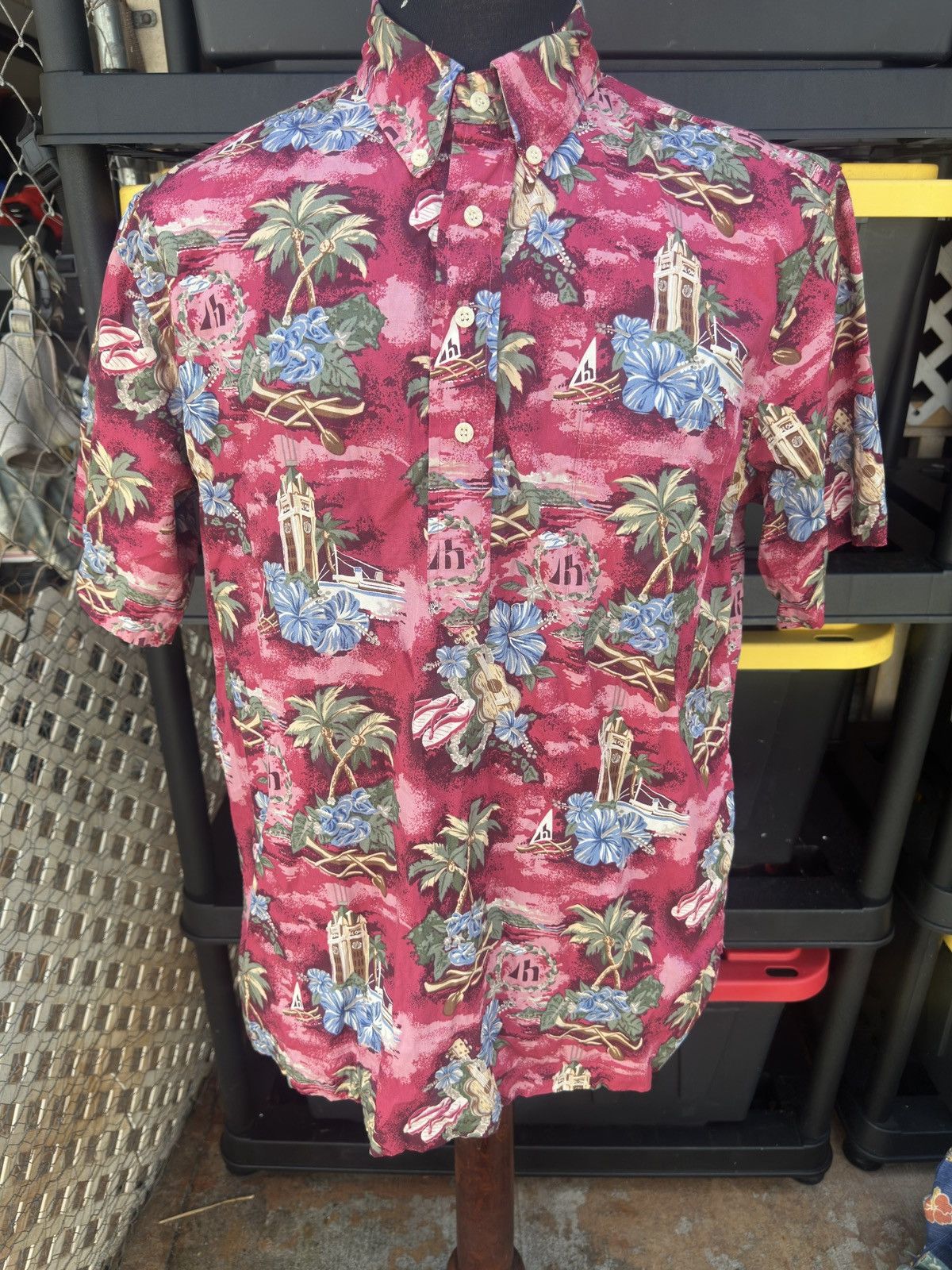 Reyn Spooner Rare Reyn Spooner Bank Of Hawaii Hawaiian Shirt Men's M Size US M / EU 48-50 / 2 - 1 Thumbnail