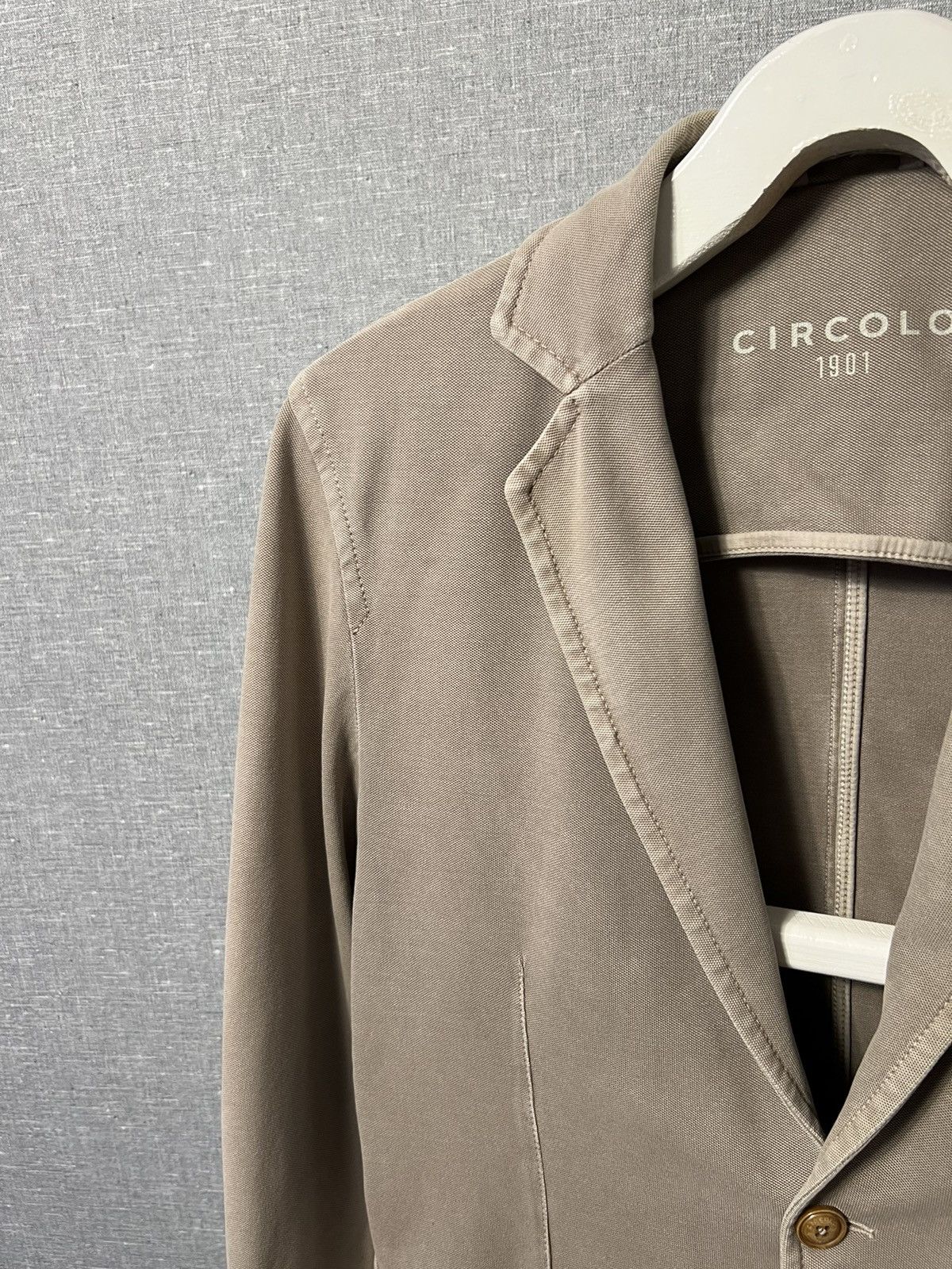 Circolo 1901 Circolo 1901 Proudly Easy Blazer Jacket Cotton & Lycra Size 40R - 5 Thumbnail