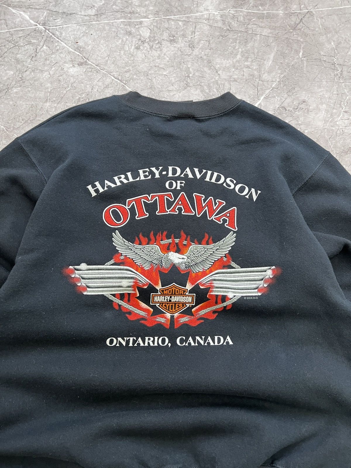 Harley Davidson VINTAGE HARLEY DAVIDSON 1999 sweatshirt 3D embleme Size US M / EU 48-50 / 2 - 11 Thumbnail