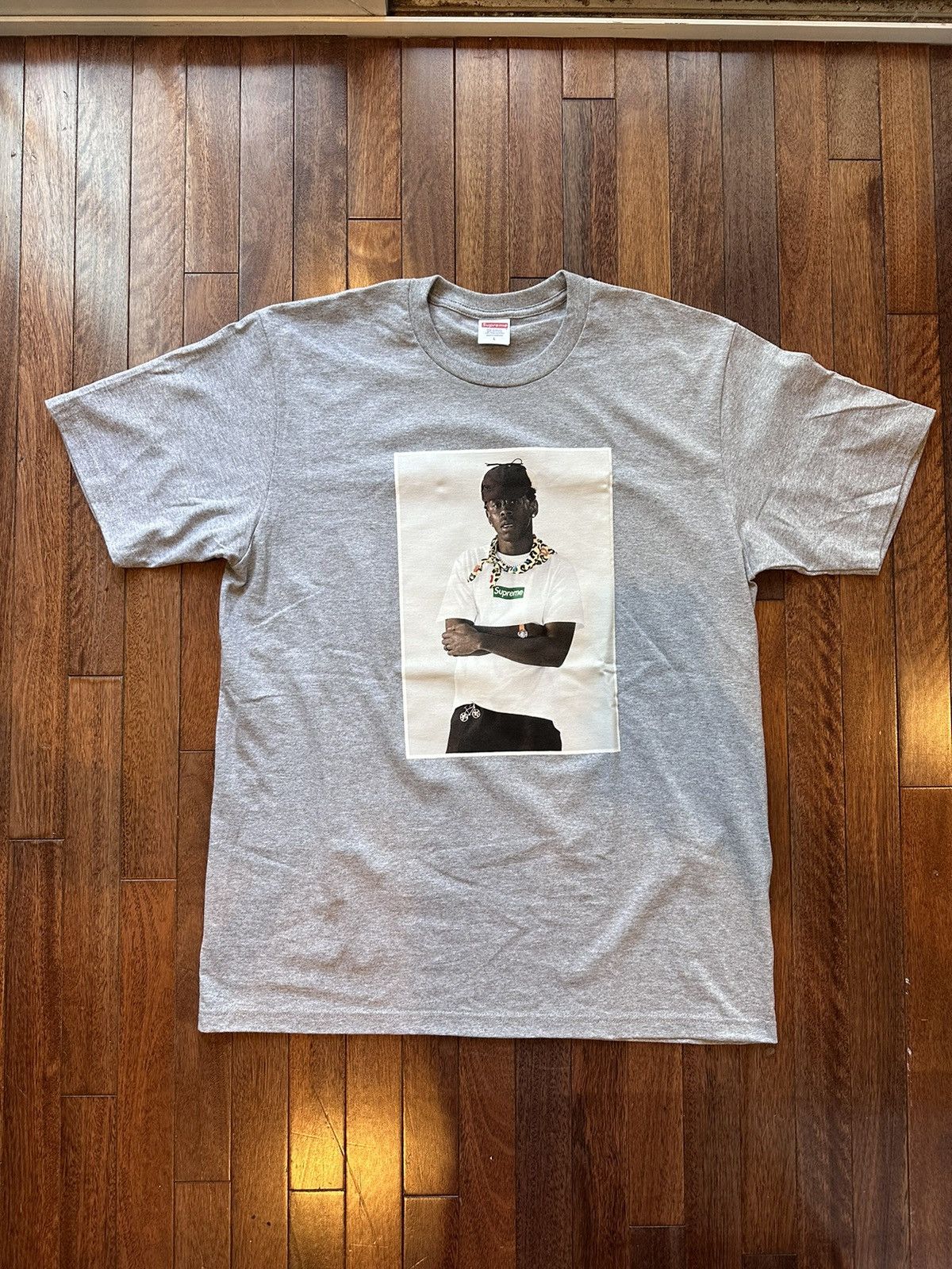 Supreme Supreme Tyler the Creator Photo Tee - Large - Grey Size US L / EU 52-54 / 3 - 1 Thumbnail