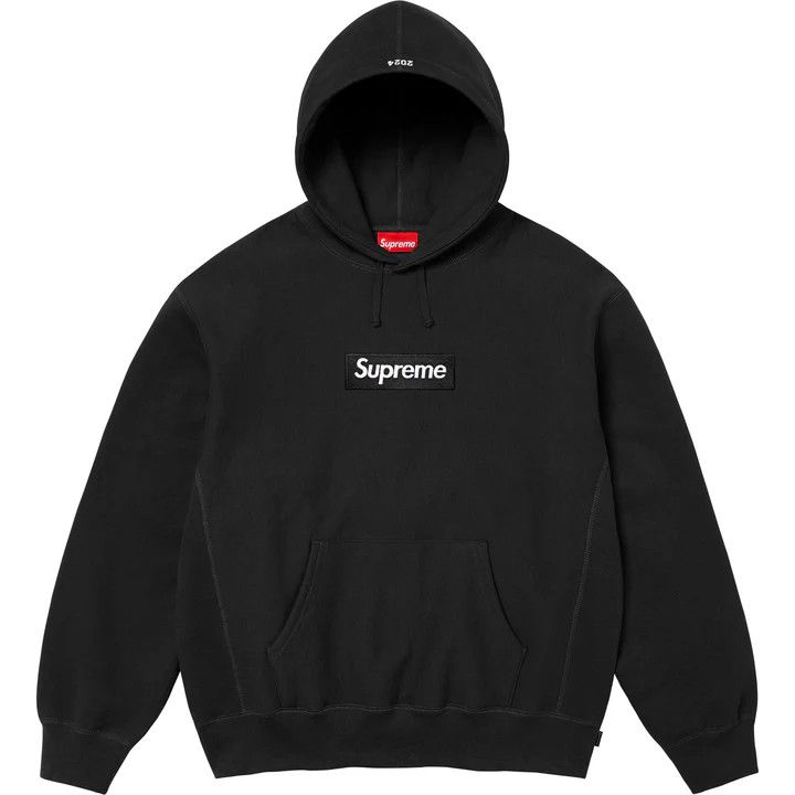 Supreme Supreme Box Logo Hooded Sweatshirt (FW24) Black Size US L / EU 52-54 / 3 - 2 Thumbnail