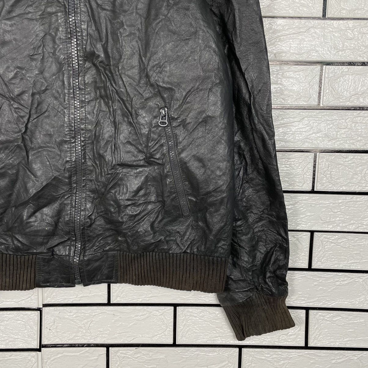 Japanese Brand Meters/Bonwe Leather Jacket Size US M / EU 48-50 / 2 - 4 Thumbnail