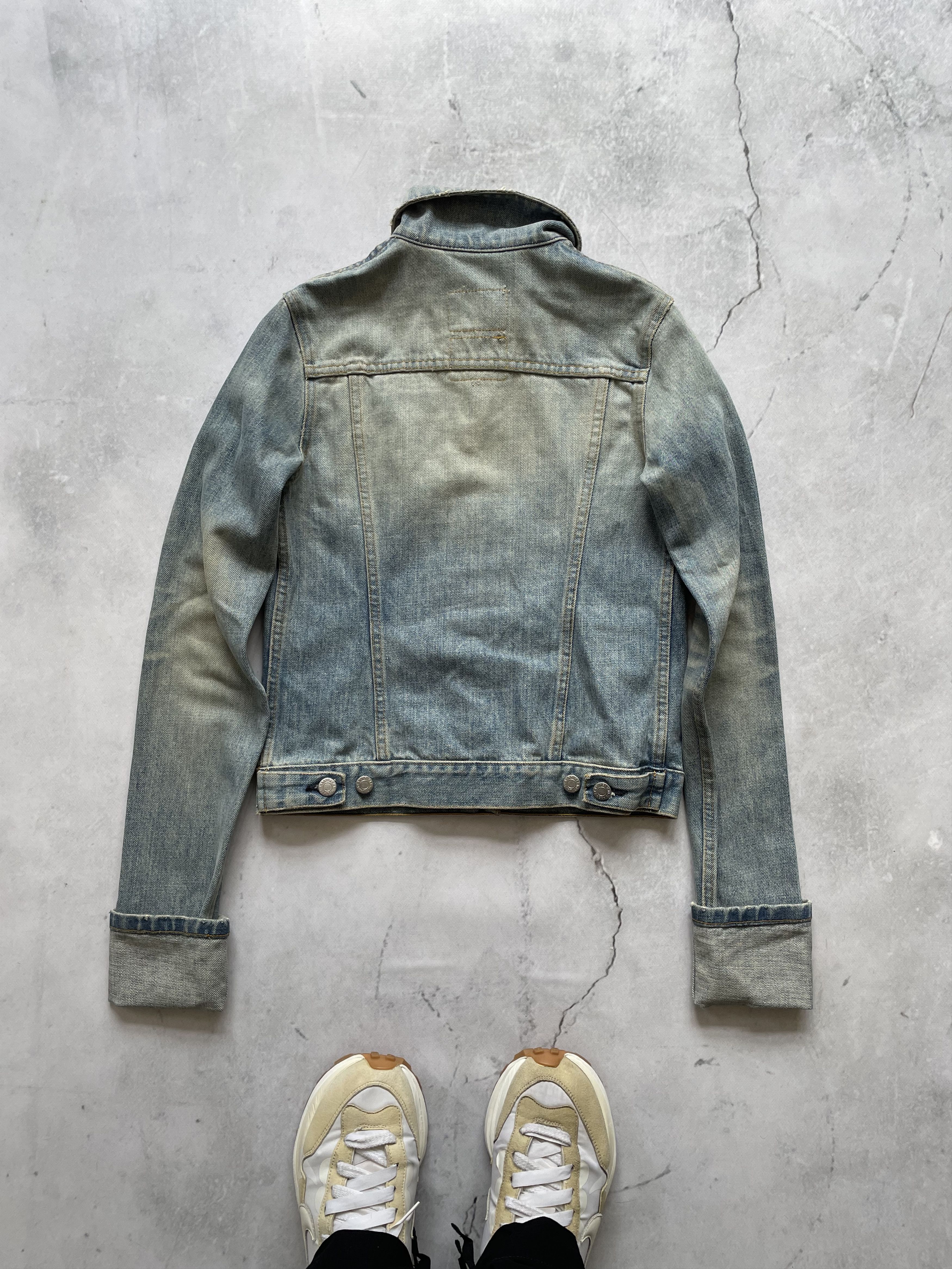 Helmut Lang Helmut Lang Sandwashed Denim Jacket Size US M / EU 48-50 / 2 - 3 Thumbnail
