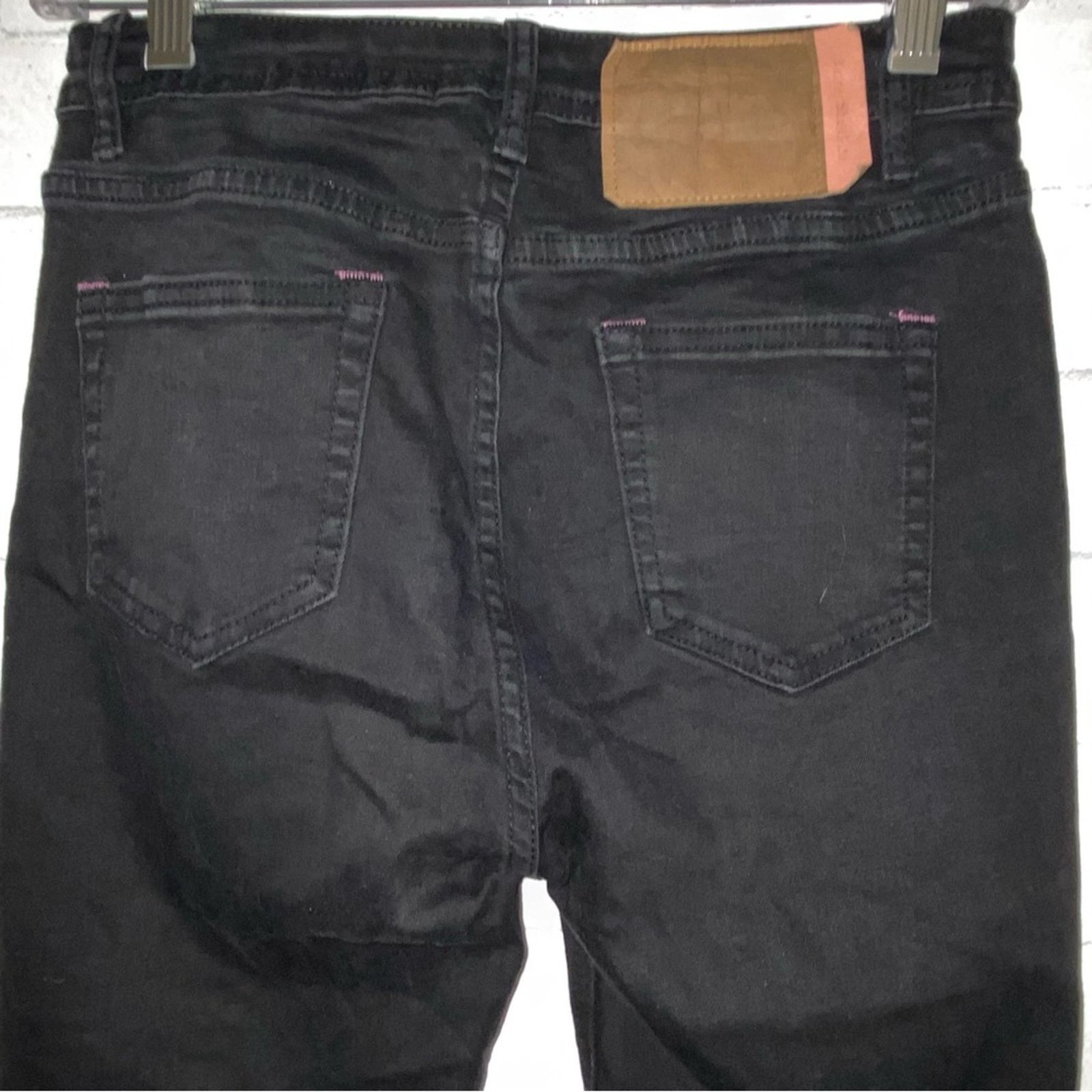 Acne Studios Acne Studios Stockholm $310 Climb Star Skinny Jeans Blk 28” Size 28" / US 6 / IT 42 - 9 Thumbnail