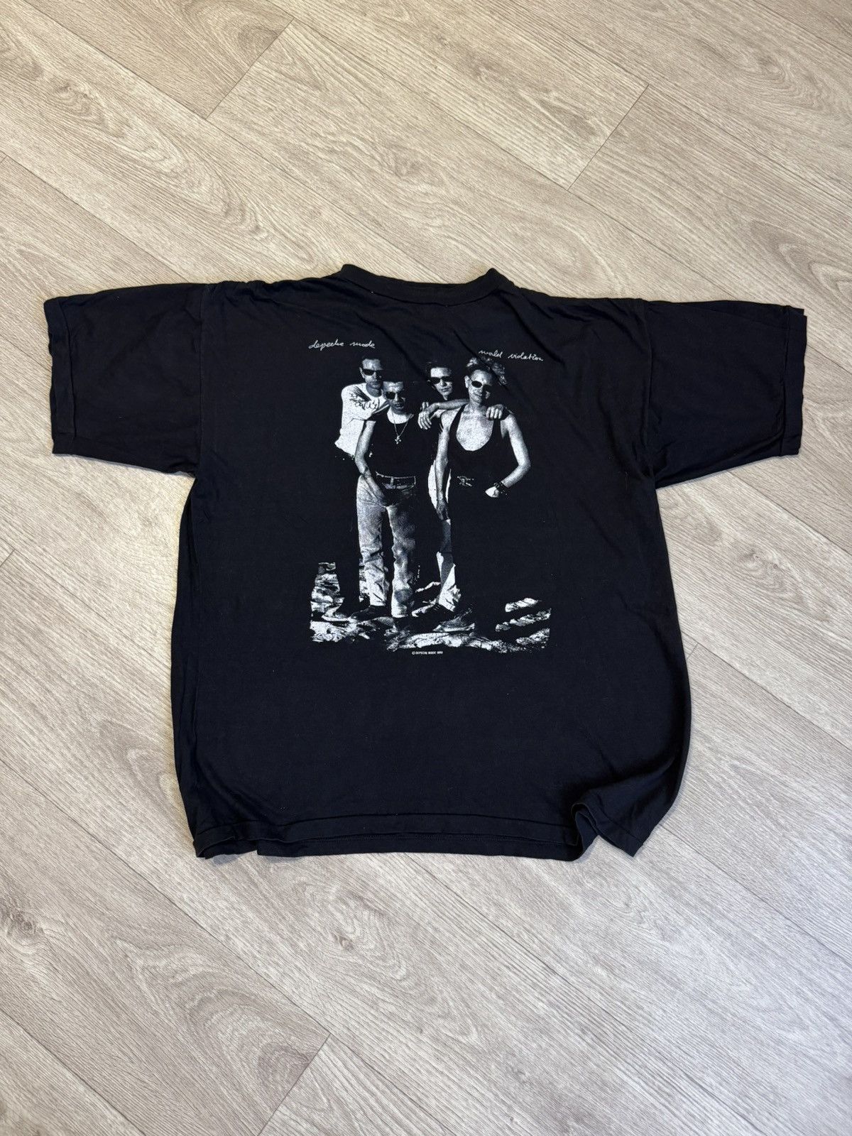 Band Tees × Vintage Rare Vintage Depeche Mode - 1990 World Violator Tour T-shirt Size US XL / EU 56 / 4 - 1 Thumbnail