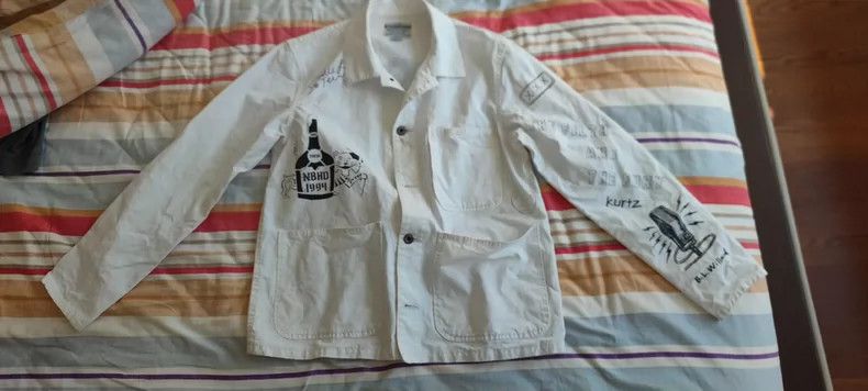 Neighborhood Neighborhood Graffiti Print Jacket - dmc Size US M / EU 48-50 / 2 - 1 Thumbnail