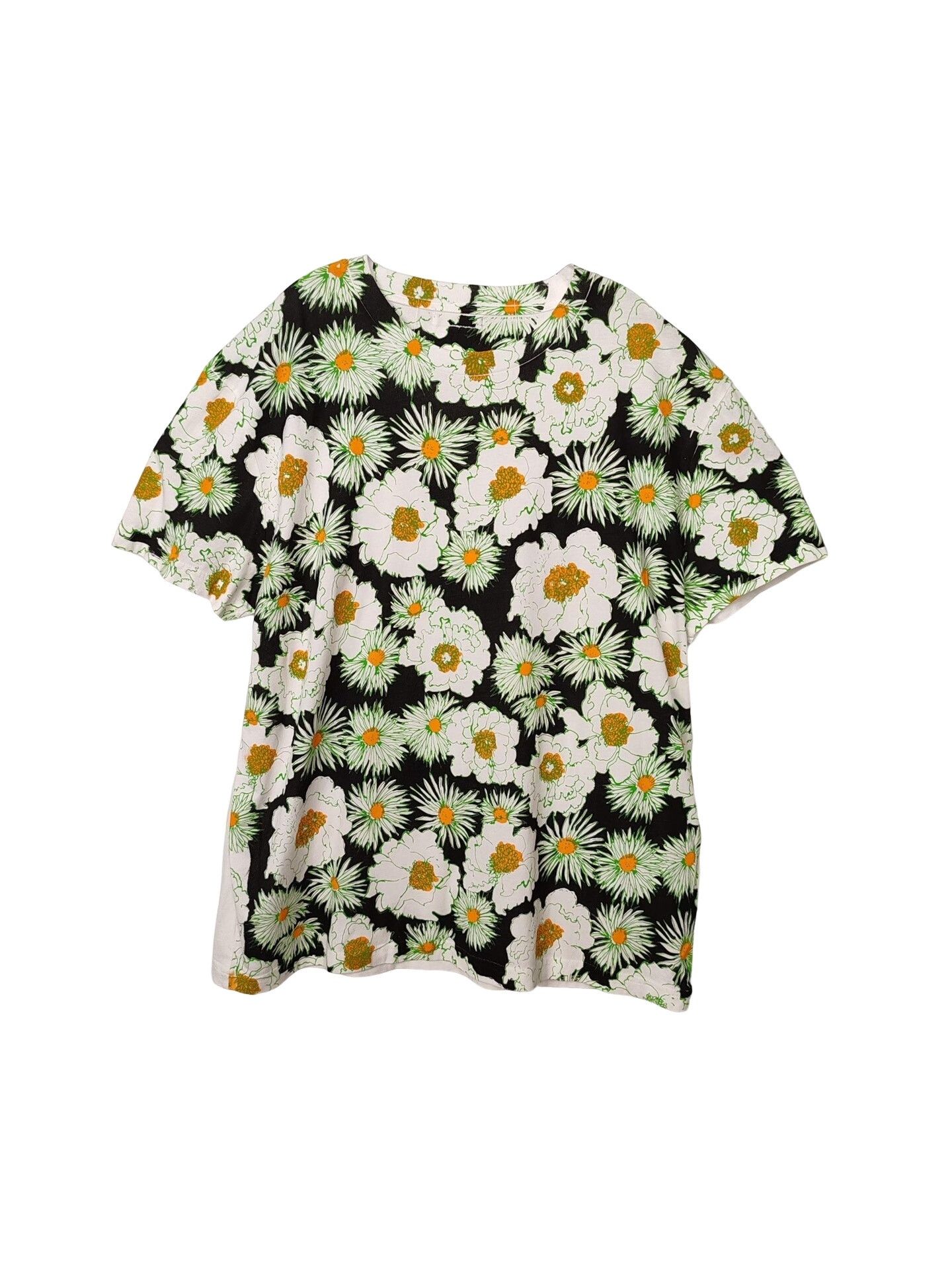 Prada Prada Floral Print T-Shirt XXL Size US XXL / EU 58 / 5 - 1 Thumbnail