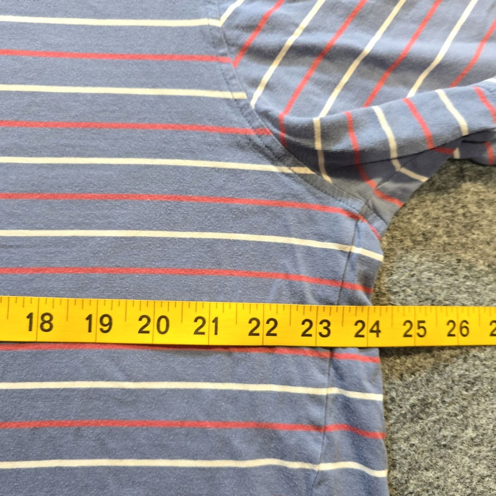 Brooks Brothers Brooks Brothers Ladies Size XXL Blue Striped Short Sleeve Preppy Nautical Classic Top Size XXL / US 16-18 / IT 52-54 - 6 Thumbnail