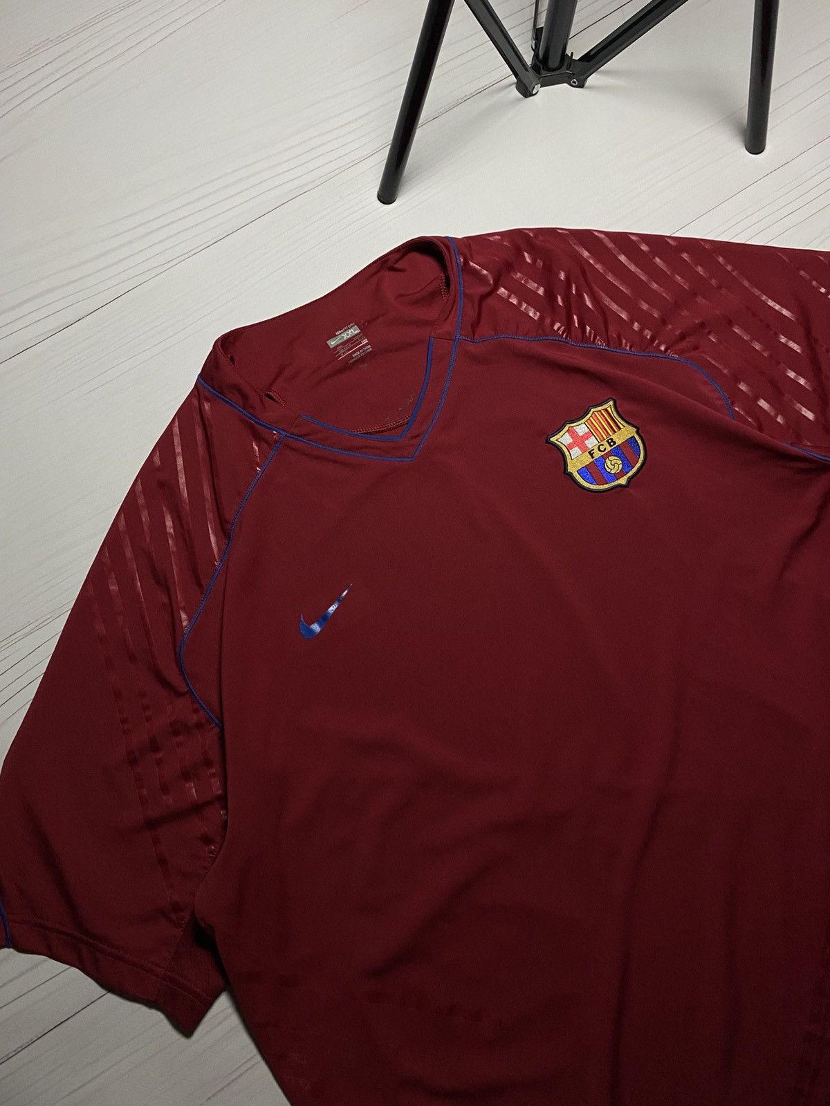 Nike Vintage Nike FC Barcelona 2007/08 training soccer jersey Size US XXL / EU 58 / 5 - 7 Thumbnail