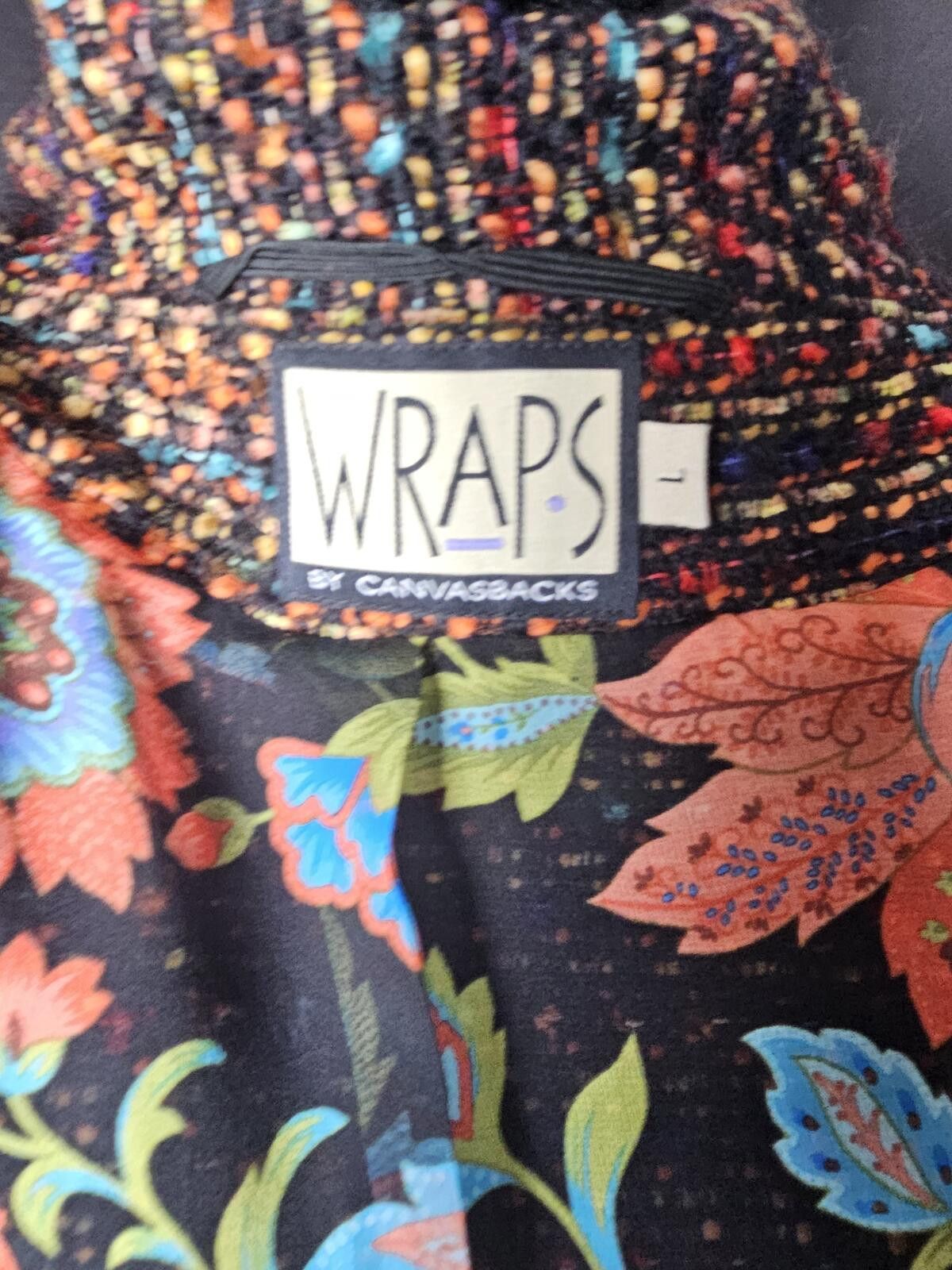 Other Wraps by Danvasbacks Jacket Multicolor Womens Size L Size L / US 10 / IT 46 - 7 Thumbnail