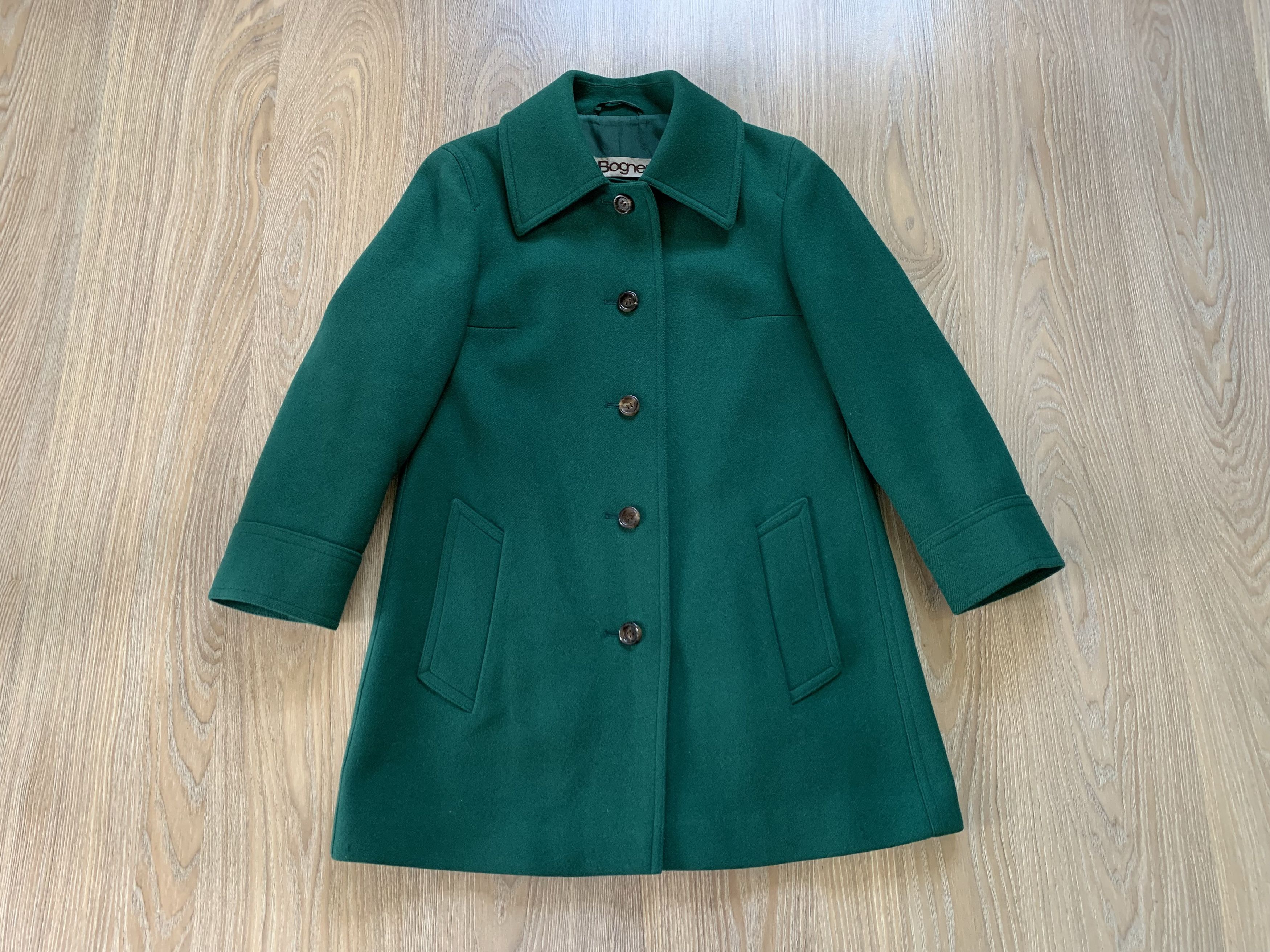 Bogner × Vintage Bogner Vintage Wool Coat Size M / US 6-8 / IT 42-44 - 2 Thumbnail