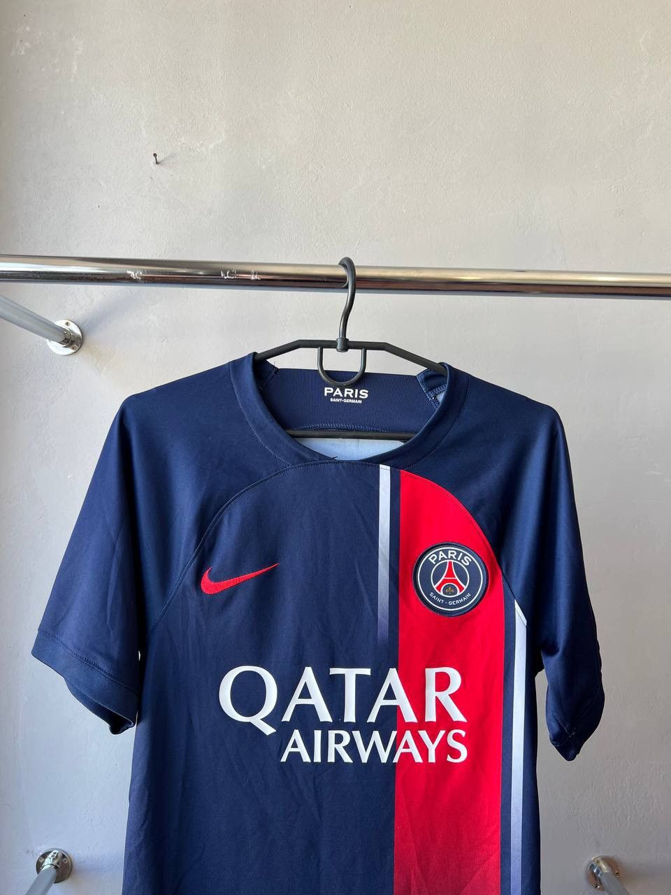 Nike 2023 PSG PARIS SAINT GERMAIN #10 DEMBELE NIKE SOCCER SHIRT Size US XS / EU 42 / 0 - 5 Thumbnail