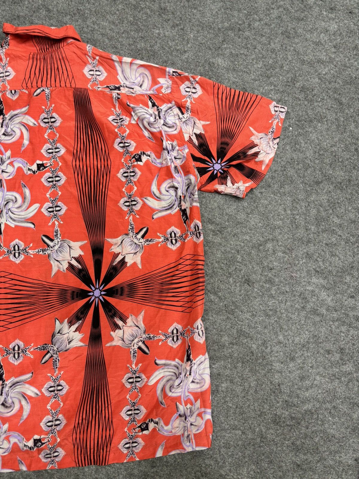 Designer 💥Designer Rayon💥Kohshin Satoh Volaju Rayon Shirt F508 Size US M / EU 48-50 / 2 - 4 Thumbnail